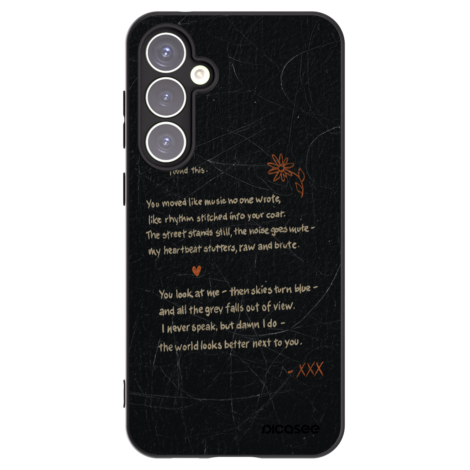 Picasee silikónový čierny obal pre Samsung Galaxy S23 FE S711B - POET