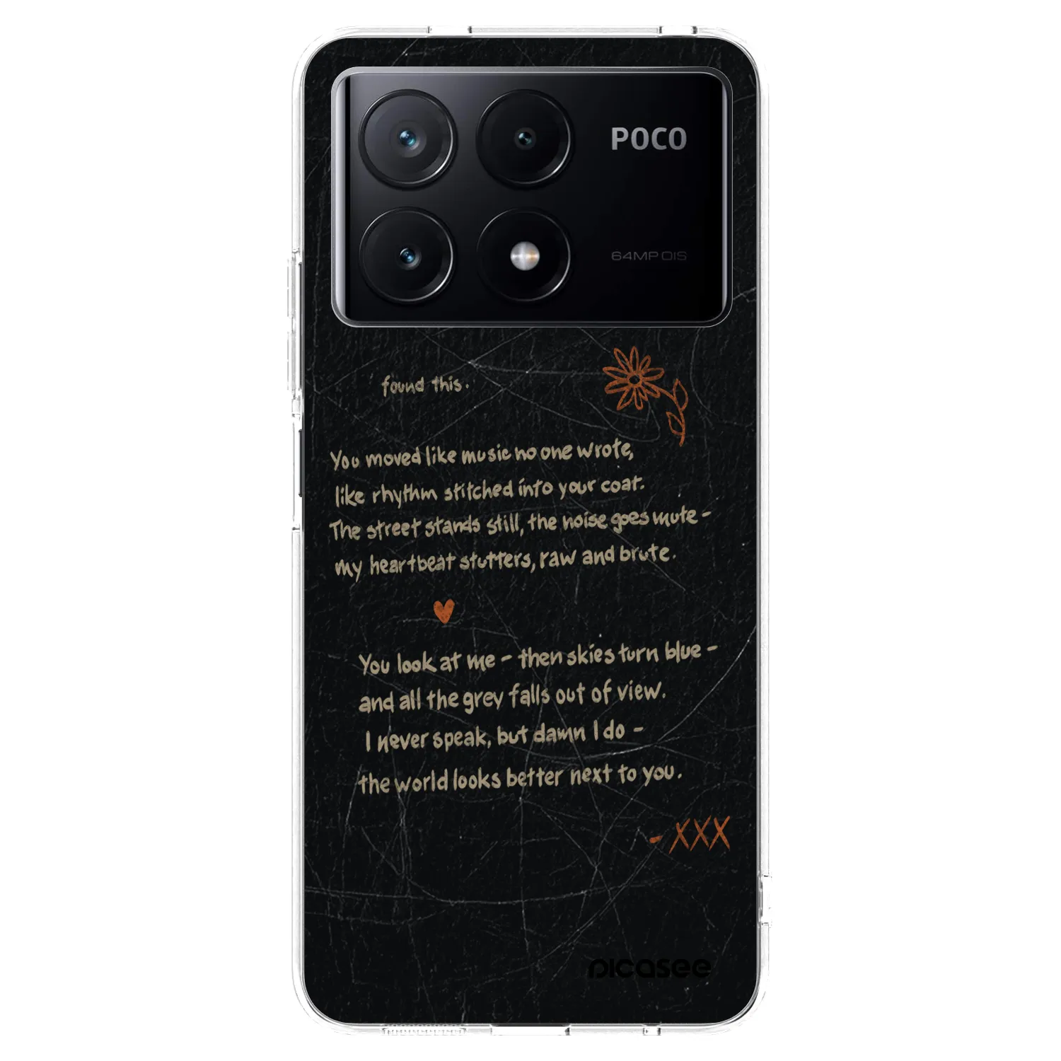 Picasee silikónový prehľadný obal pre Xiaomi Poco X6 Pro - POET