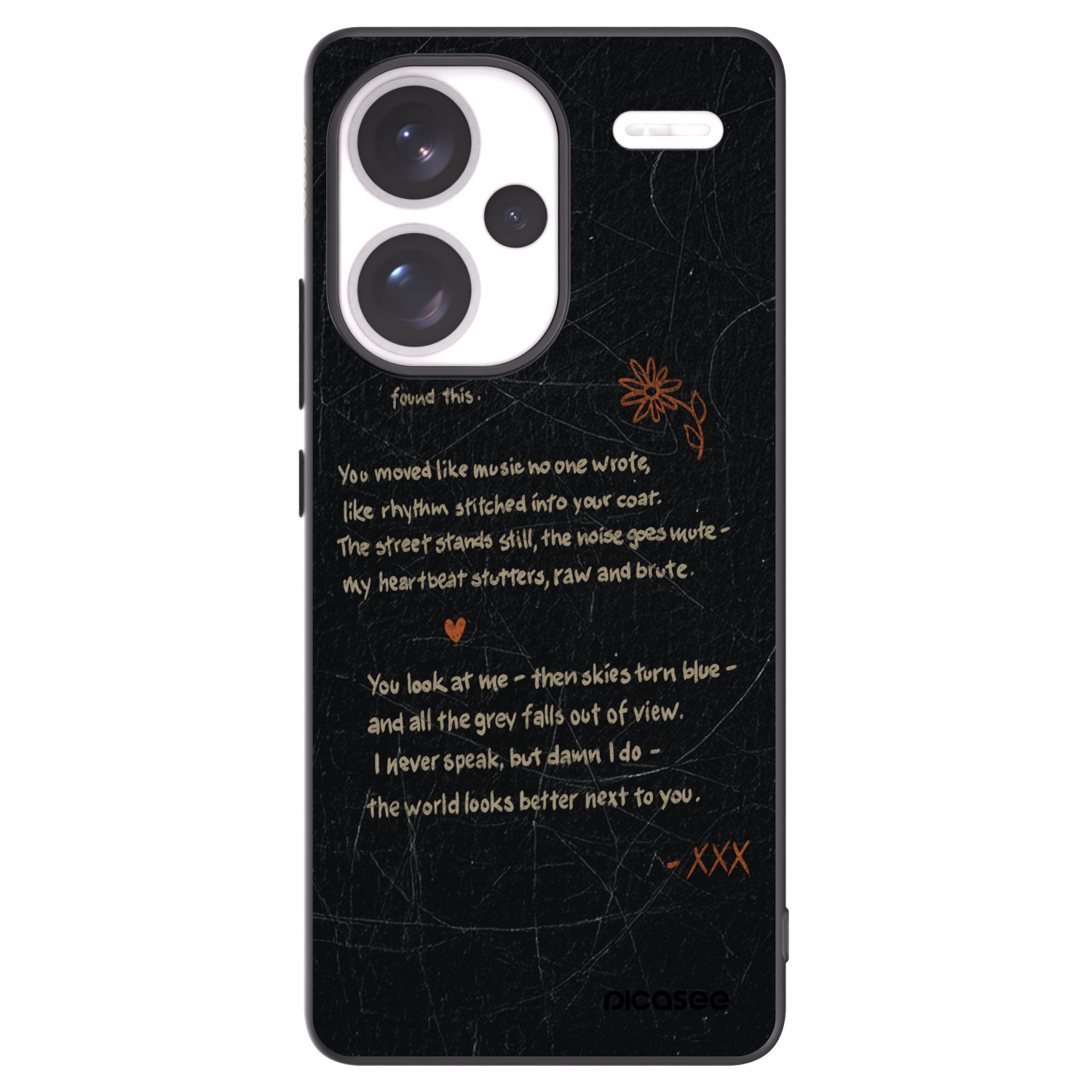 Silikónový čierny obal pre Xiaomi Redmi Note 13 Pro+ 5G - POET