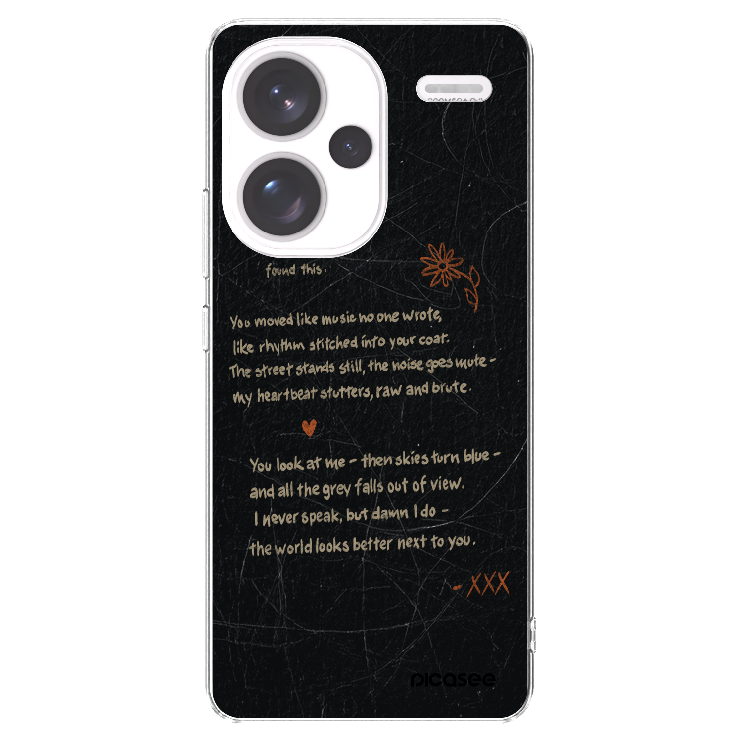 Silikónový prehľadný obal pre Xiaomi Redmi Note 13 Pro+ 5G - POET