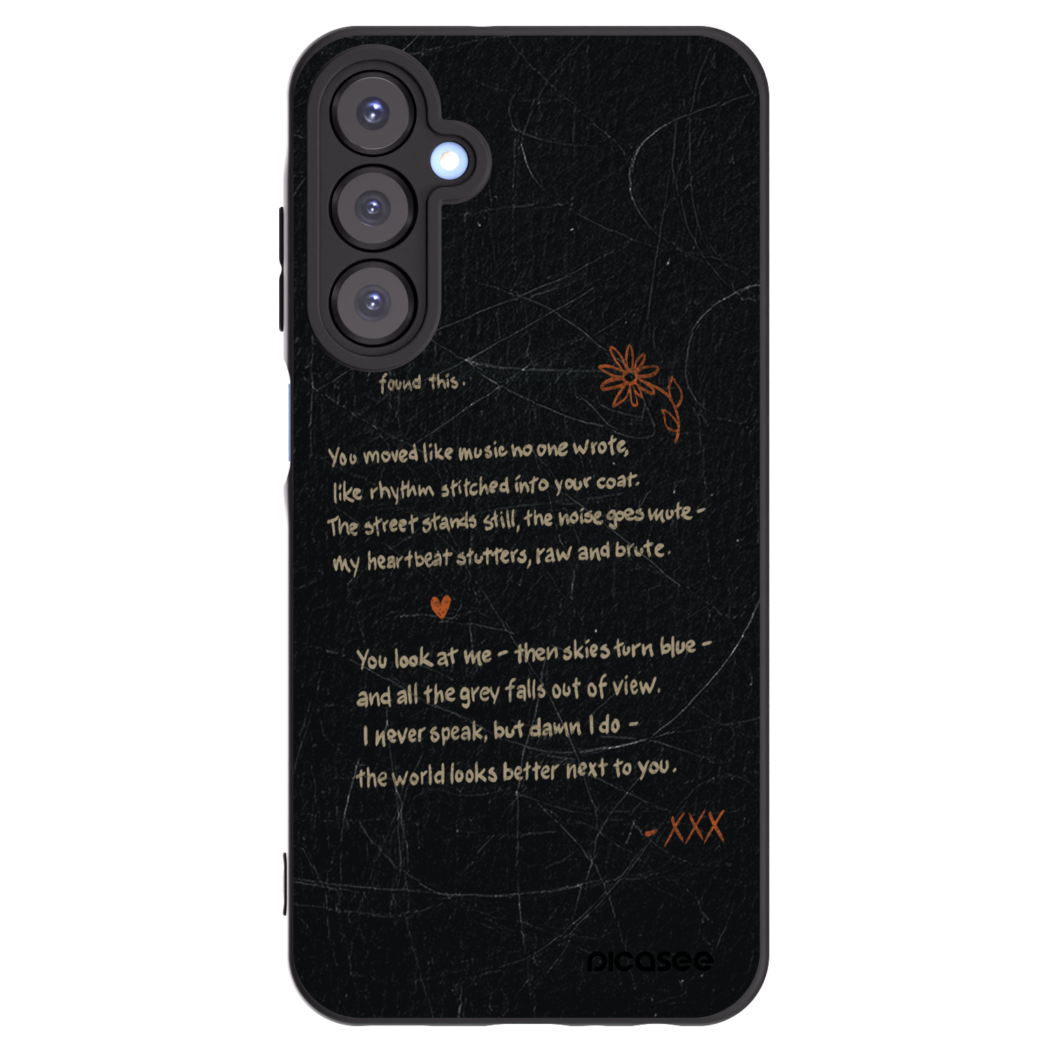 Picasee silikónový čierny obal pre Samsung Galaxy A25 A256B 5G - POET