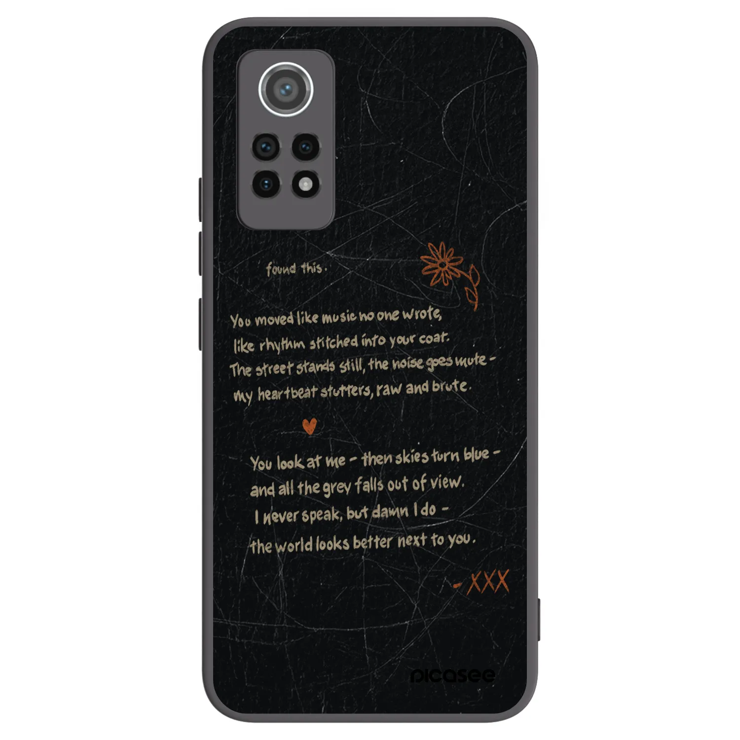 Picasee silikónový čierny obal pre Xiaomi Redmi Note 12 Pro 4G - POET