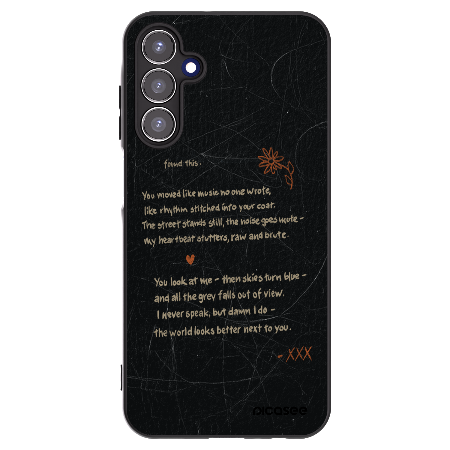 Picasee silikónový čierny obal pre Samsung Galaxy A15 A156B 5G - POET