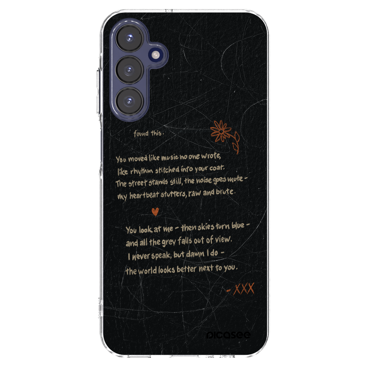 Picasee silikónový prehľadný obal pre Samsung Galaxy A15 A155F 4G - POET