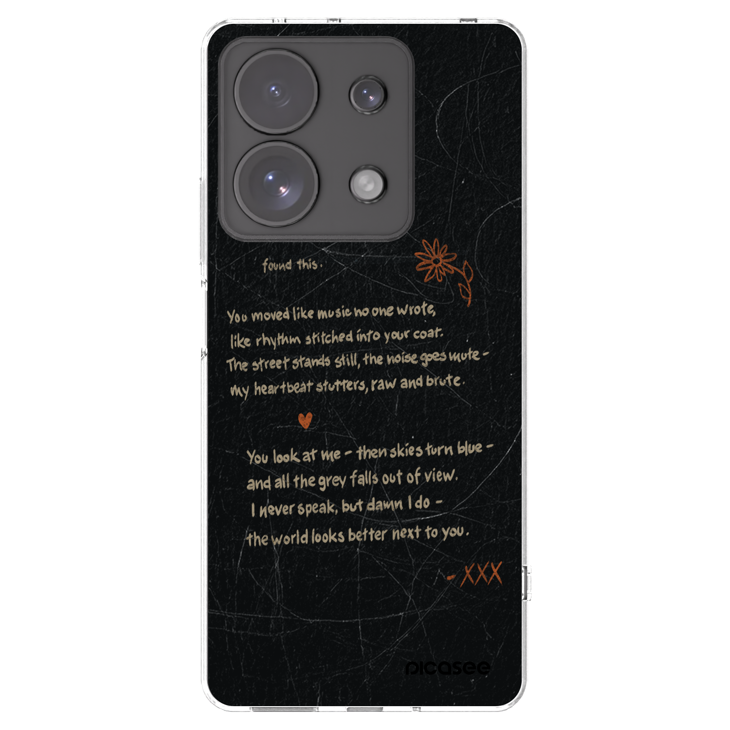 Silikónový prehľadný obal pre Xiaomi Redmi Note 13 Pro 4G - POET