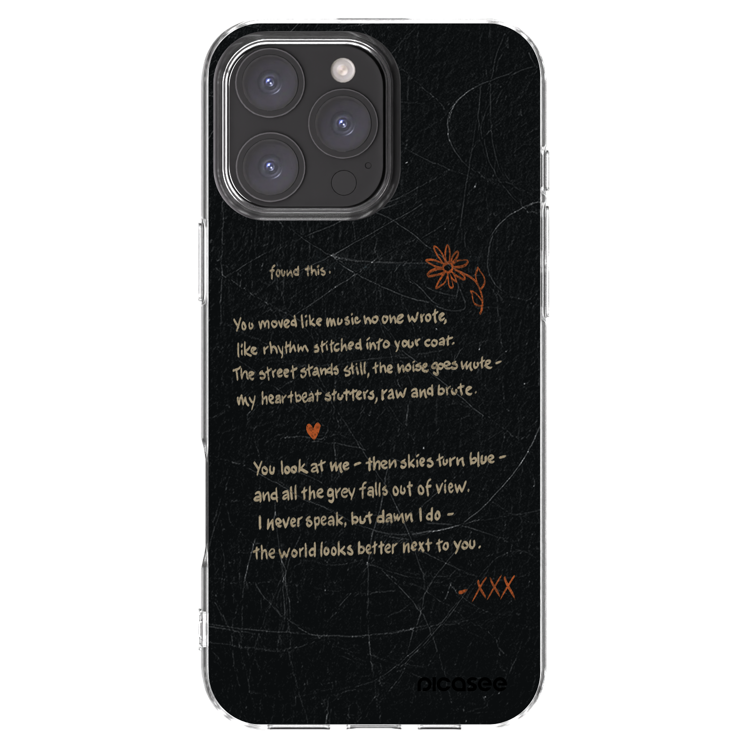 Silikónový prehľadný obal pre Apple iPhone 16 Pro Max - POET
