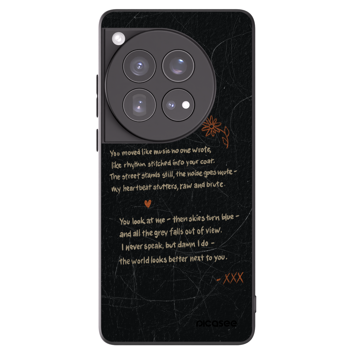 Silikónový čierny obal pre OnePlus 12 5G - POET