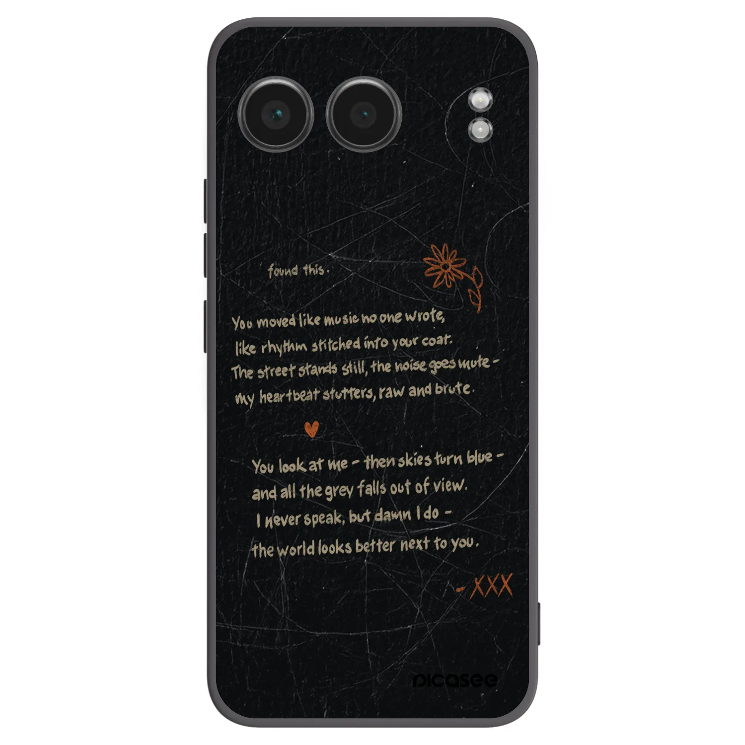 Picasee silikónový čierny obal pre OnePlus Nord 4 - POET