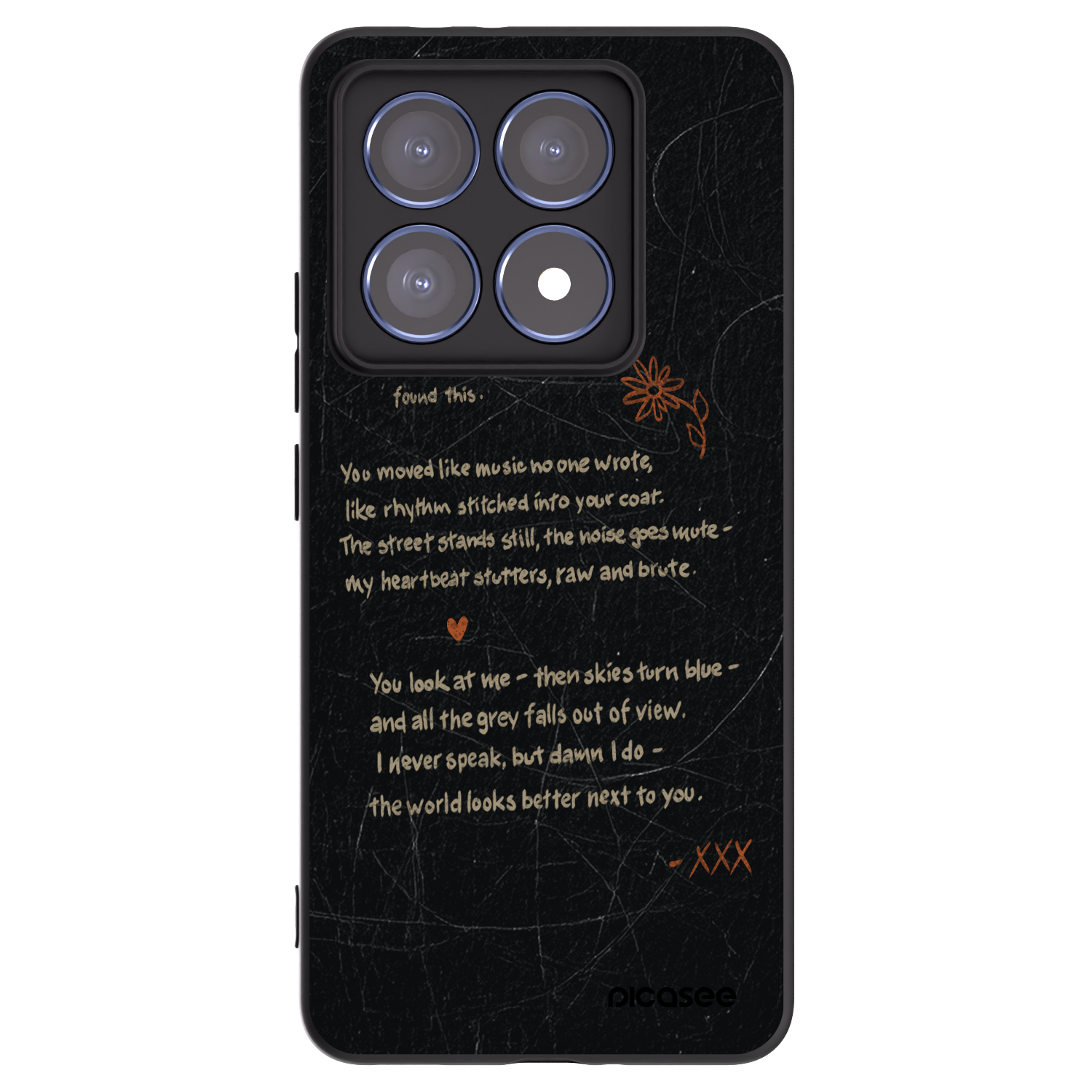 Picasee silikónový čierny obal pre Xiaomi 14T Pro - POET