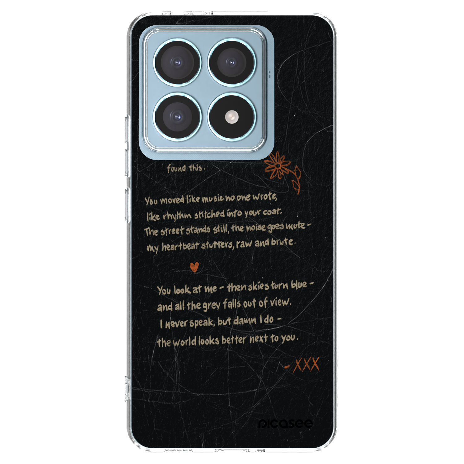 Picasee silikónový prehľadný obal pre Xiaomi 14T Pro - POET