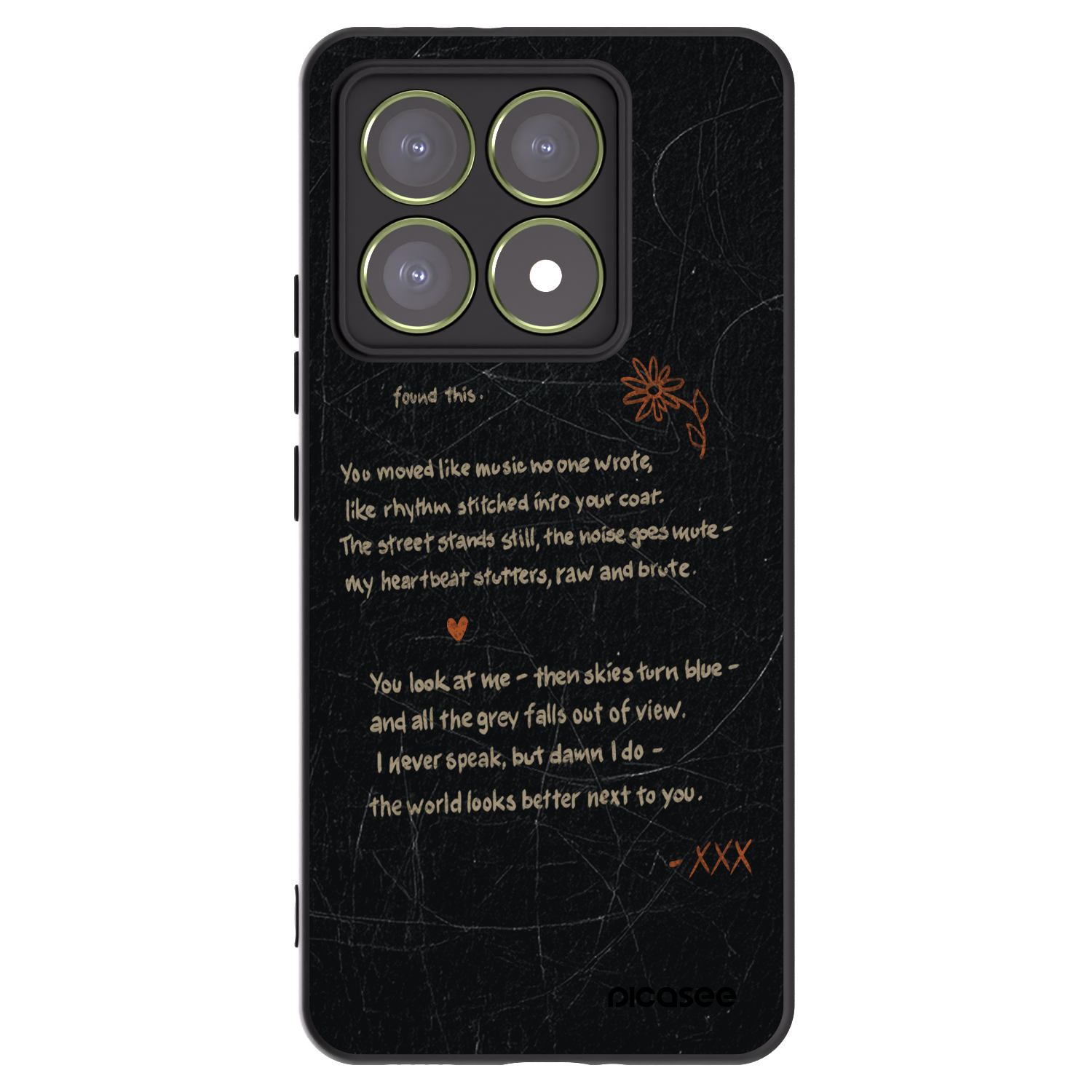 Picasee silikónový čierny obal pre Xiaomi 14T - POET