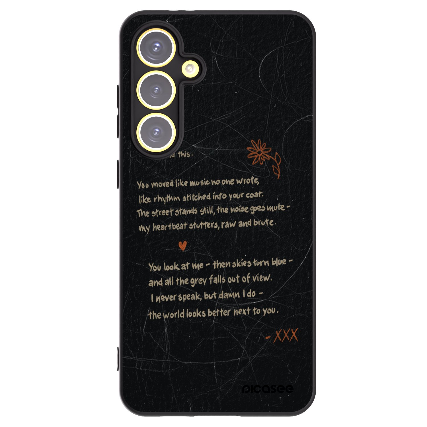 Picasee silikónový čierny obal pre Samsung Galaxy S24 FE S721B - POET