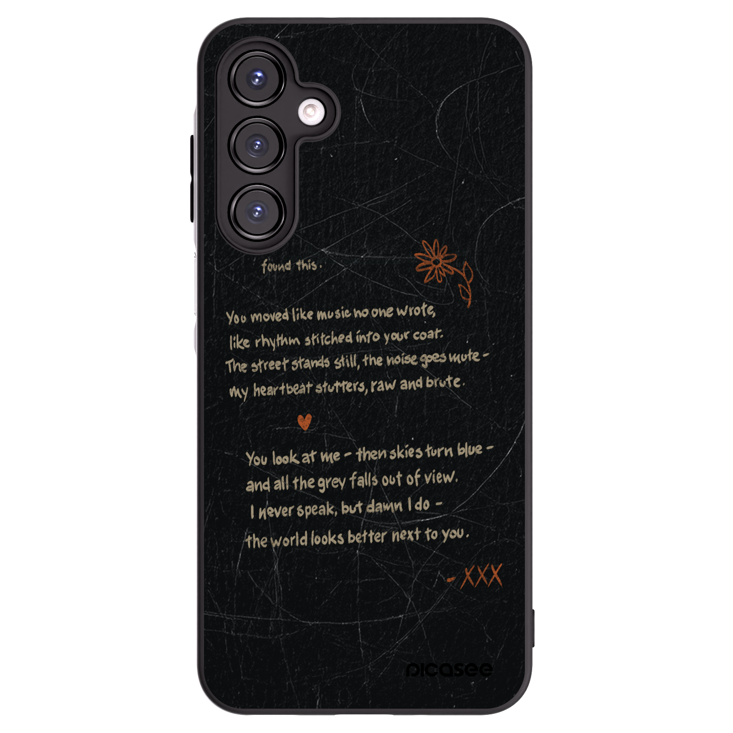 Picasee silikónový čierny obal pre Samsung Galaxy A16 5G - POET