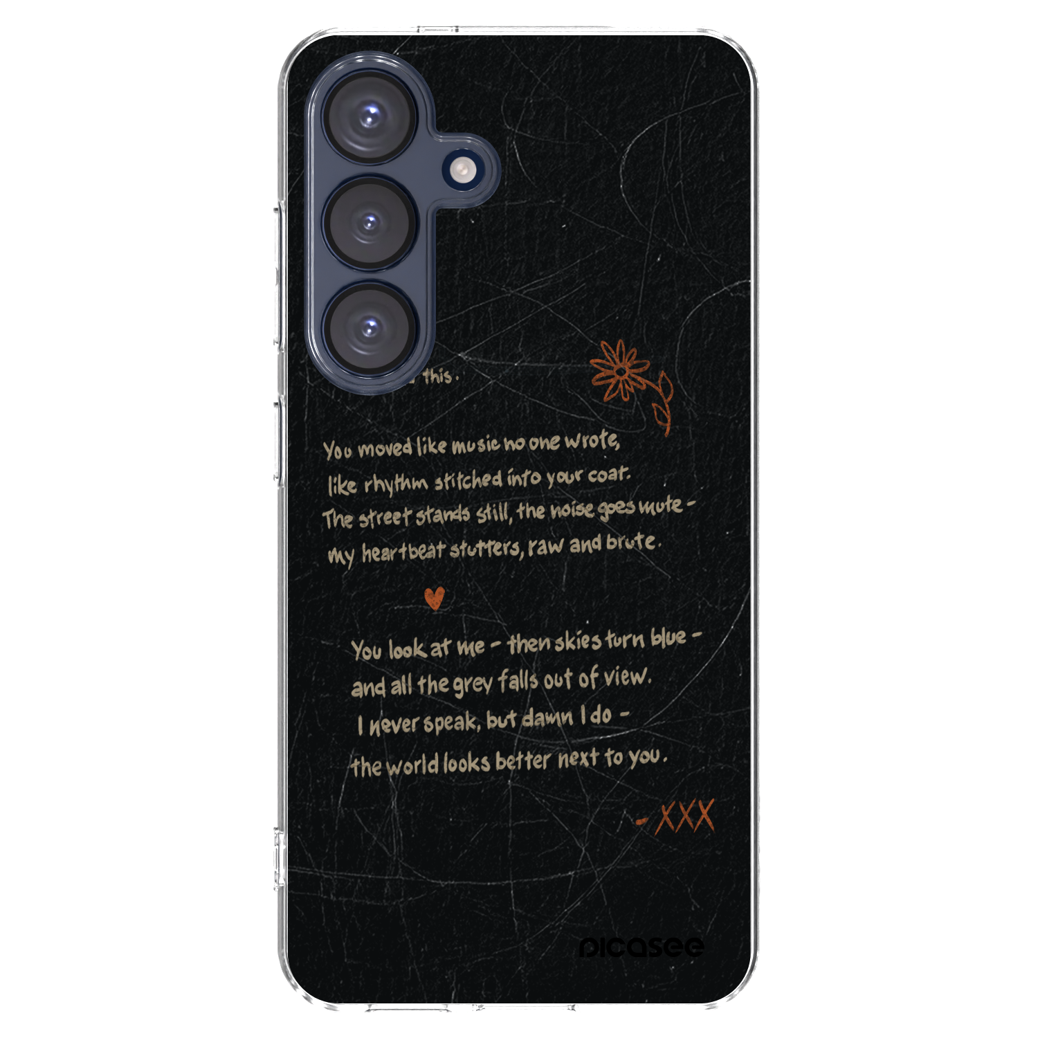 Picasee silikónový prehľadný obal pre Samsung Galaxy S25 5G - POET
