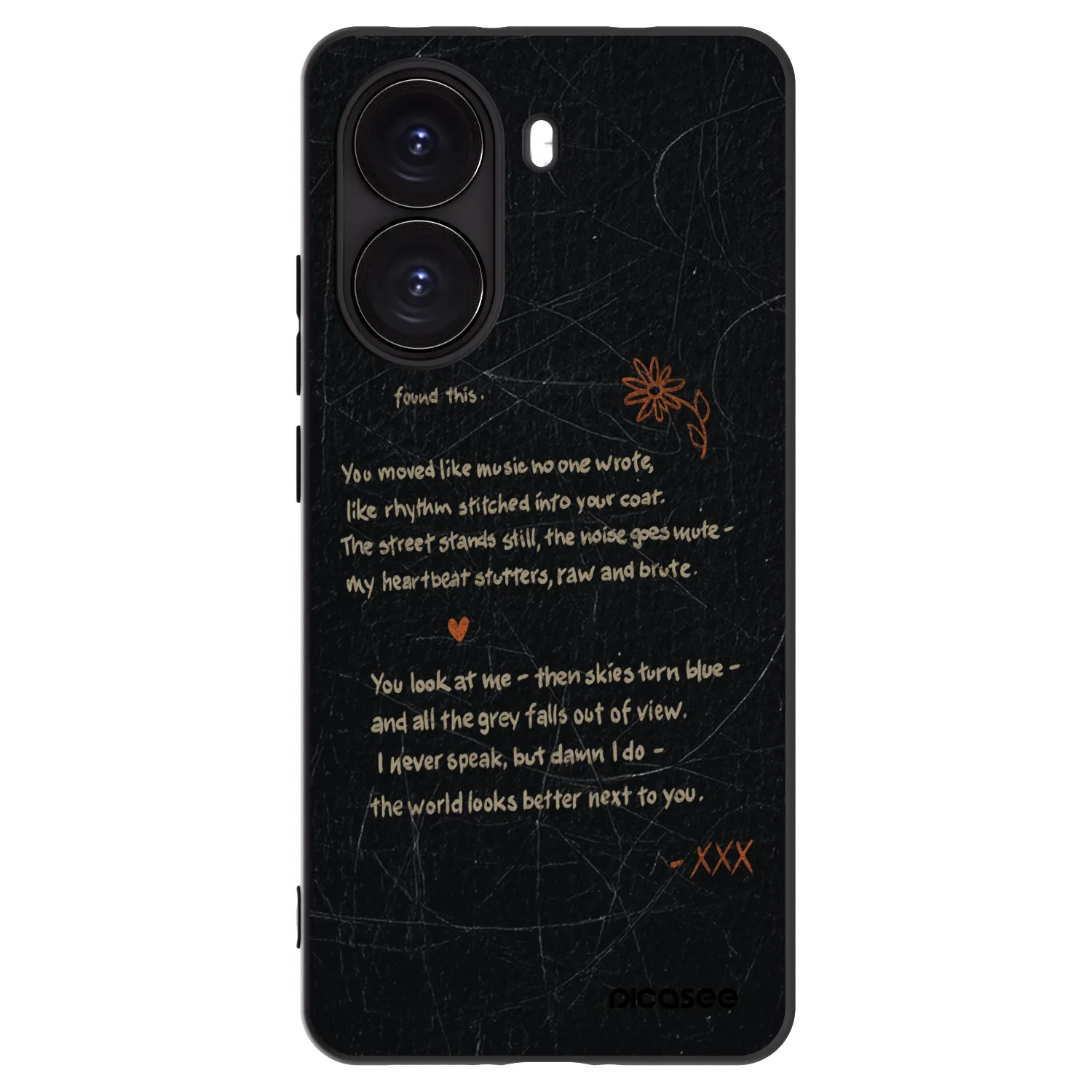 Picasee silikónový čierny obal pre Xiaomi Poco X7 Pro 5G - POET