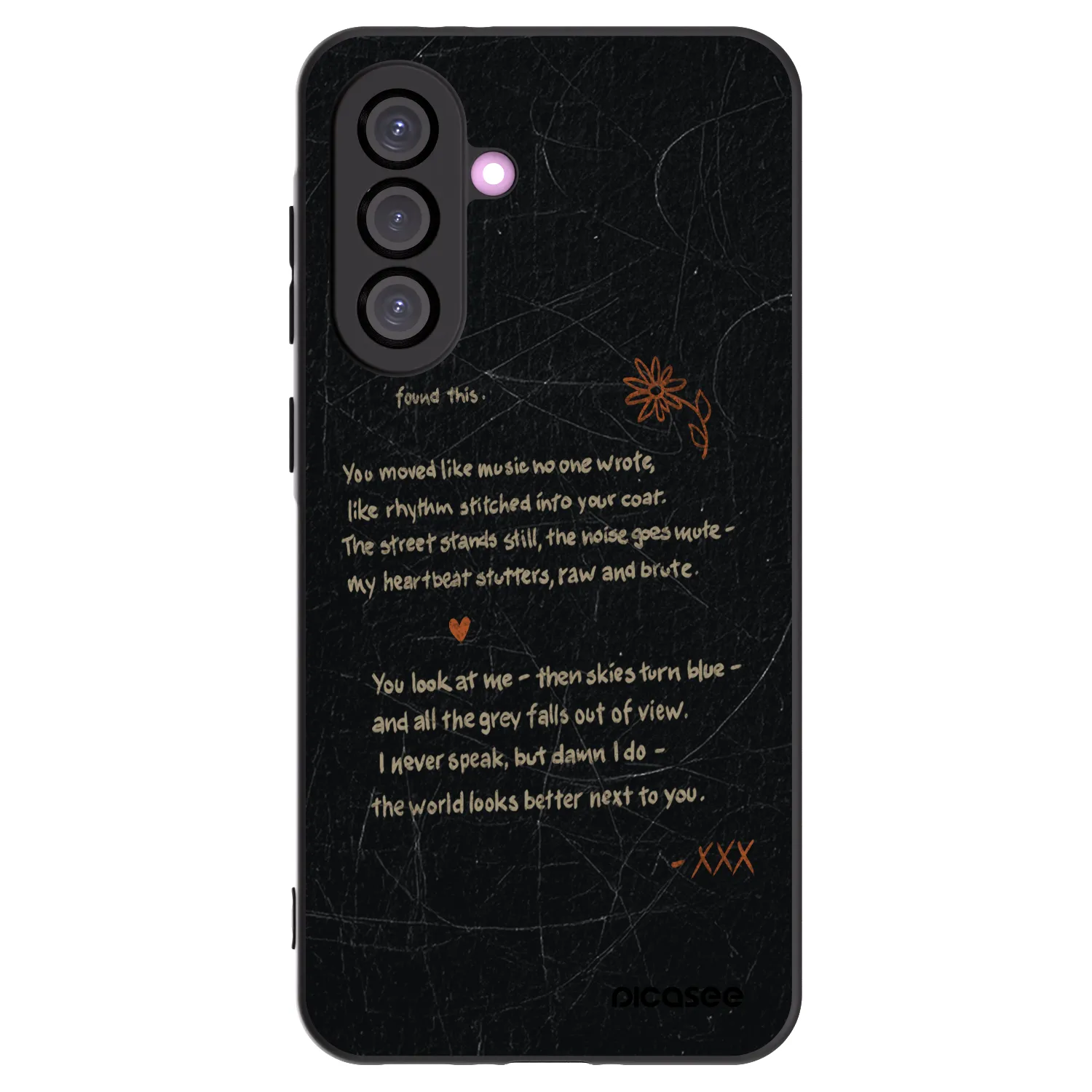 Picasee silikónový čierny obal pre Samsung Galaxy A56 5G A566B - POET