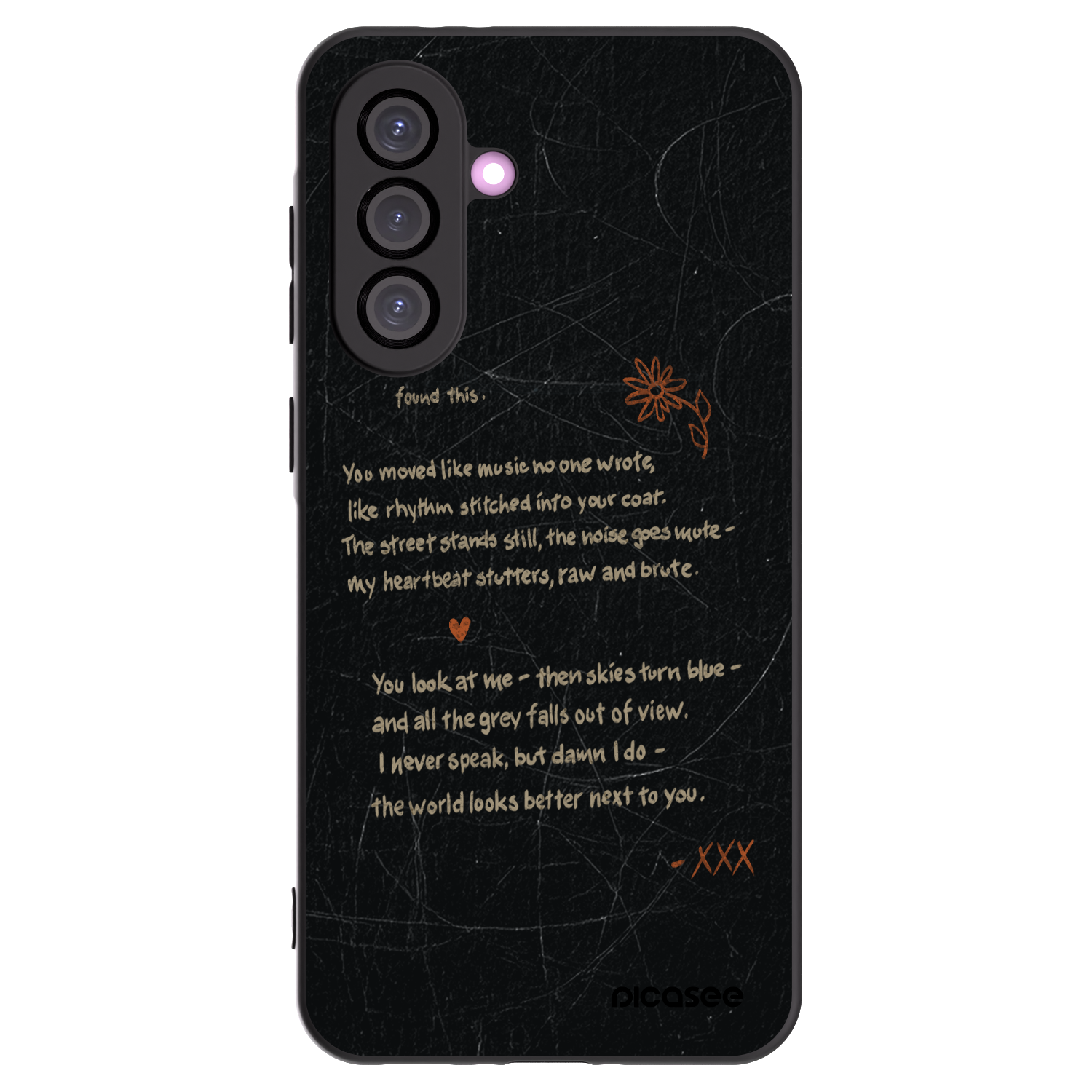 Picasee silikónový čierny obal pre Samsung Galaxy A36 5G - POET