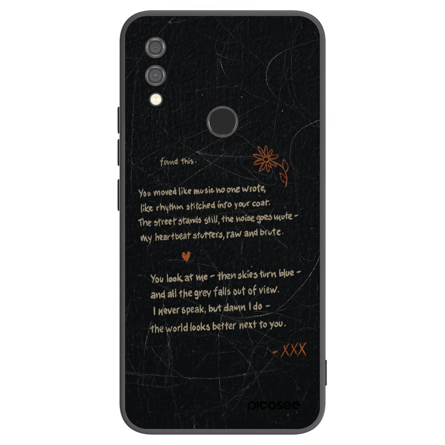 Silikónový čierny obal pre Xiaomi Redmi Note 7 - POET
