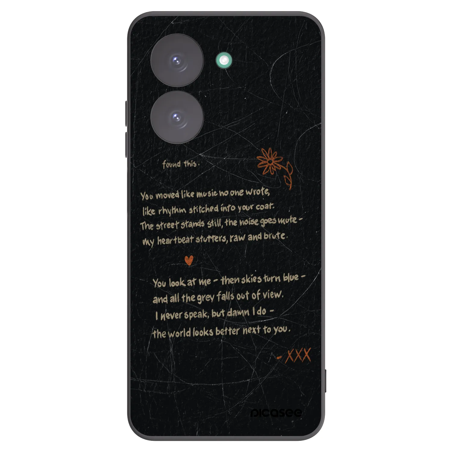 Picasee silikónový čierny obal pre Xiaomi Redmi A5 - POET