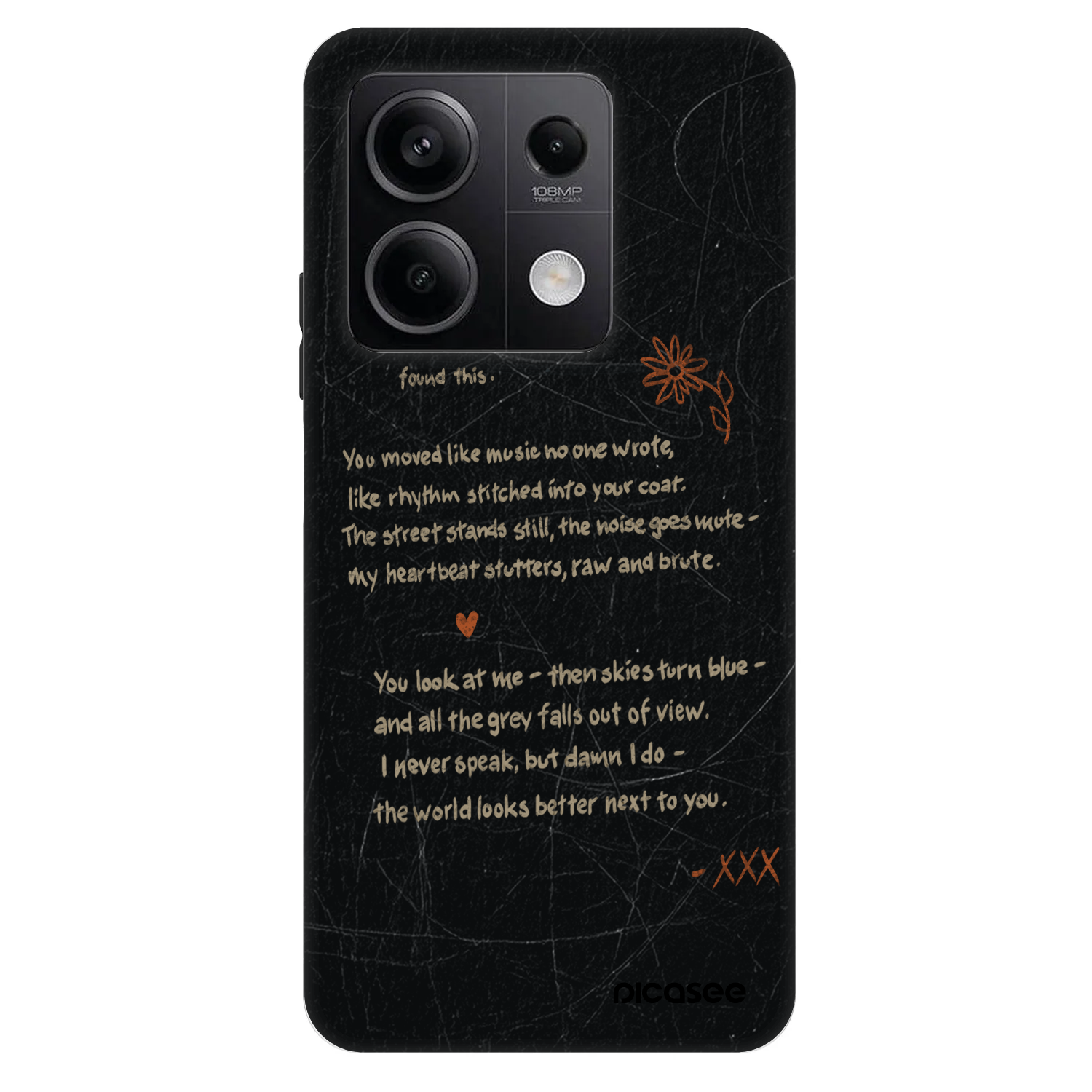 Picasee Fashion Case pre Xiaomi Redmi Note 13 5G - POET