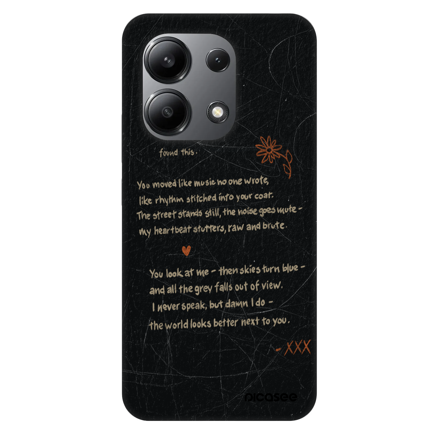 Picasee Fashion Case pre Xiaomi Redmi Note 13 4G - POET