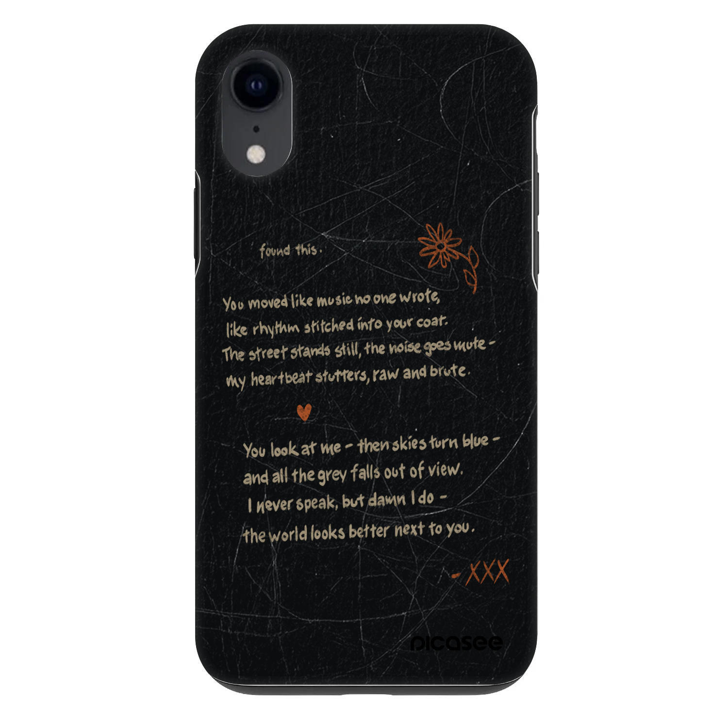 Picasee Fashion Case pre Apple iPhone XR - POET