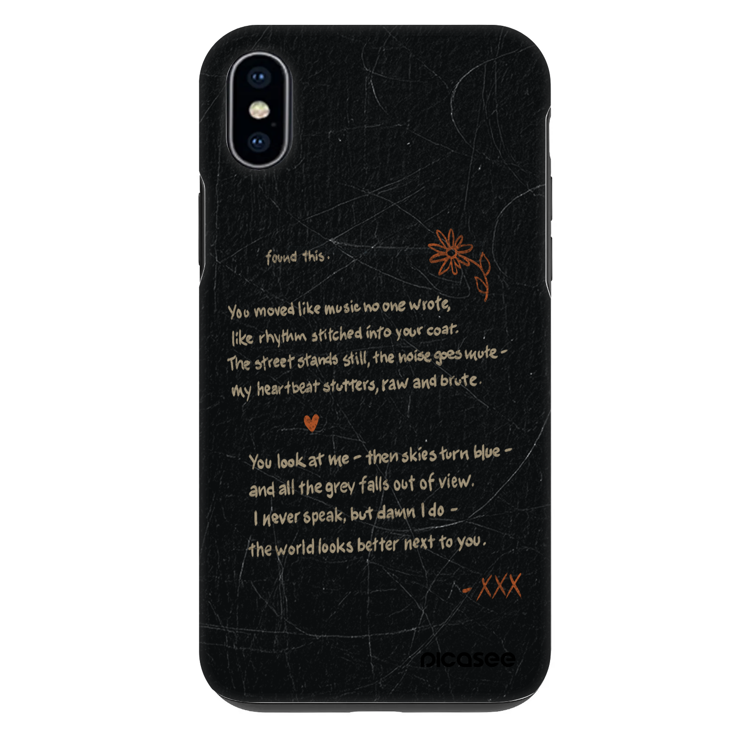 Picasee Fashion Case pre Apple iPhone XS Max - POET