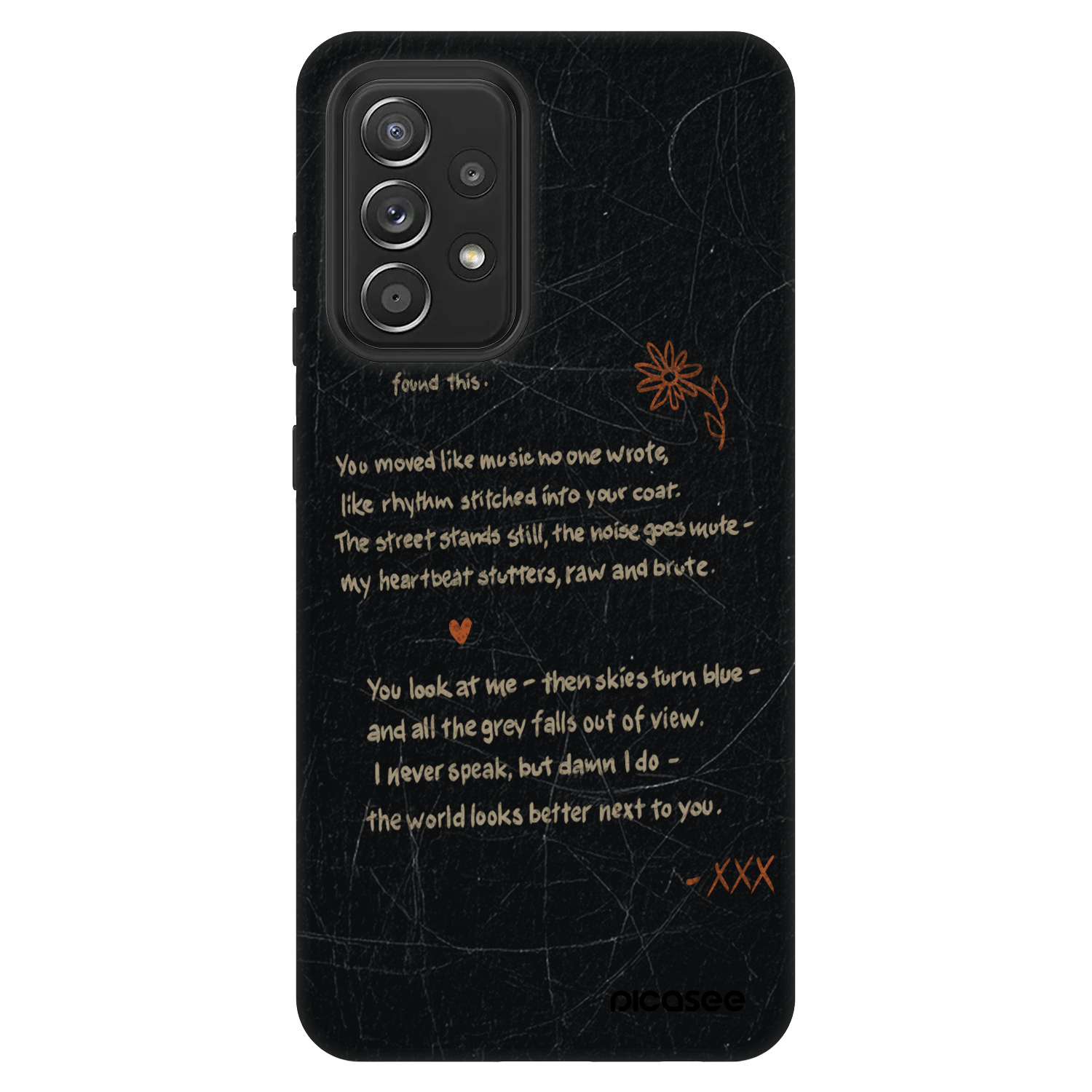 Picasee Fashion Case pre Samsung Galaxy A52 5G A525F - POET