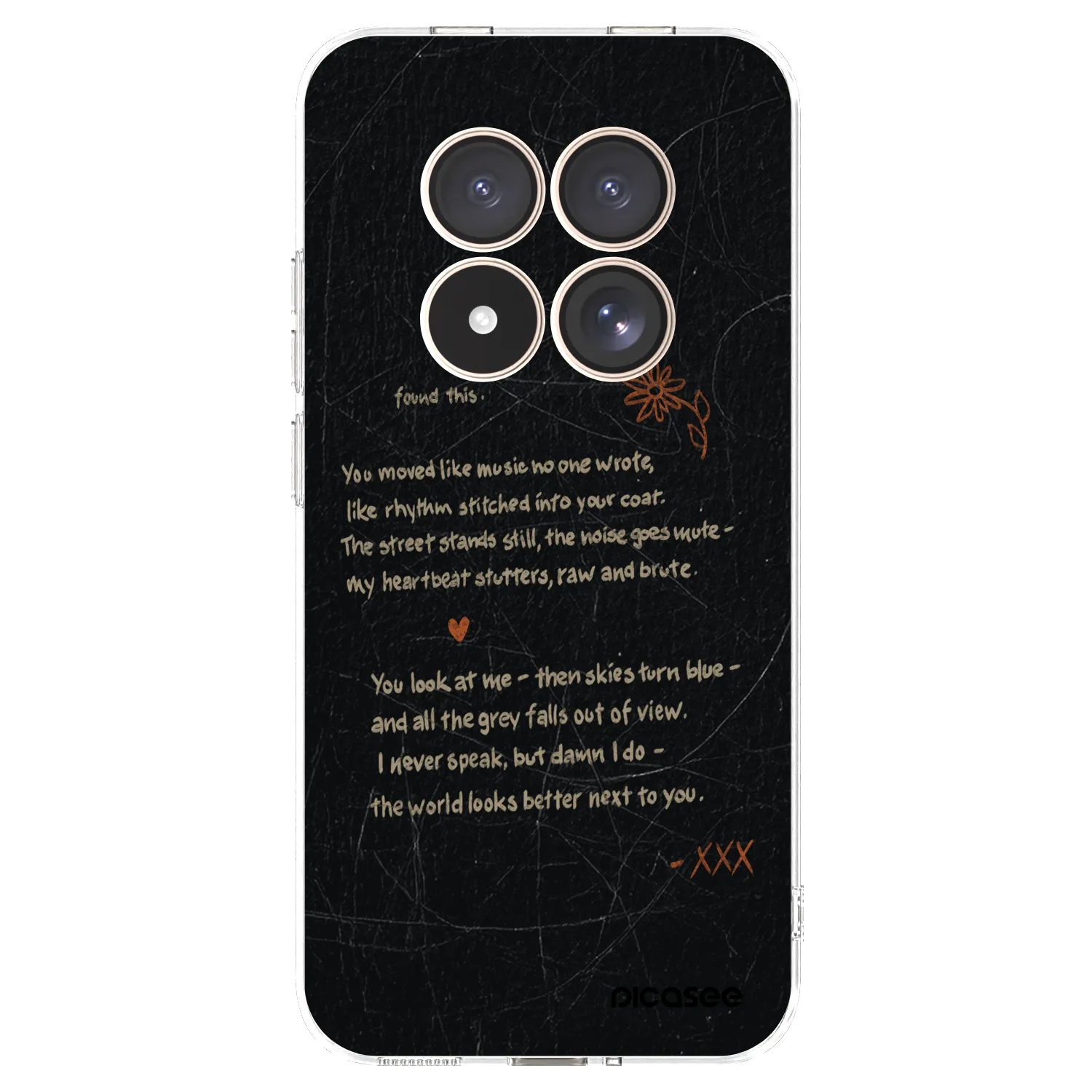 Picasee silikónový prehľadný obal pre Xiaomi Redmi Note 15 Pro 4G - POET
