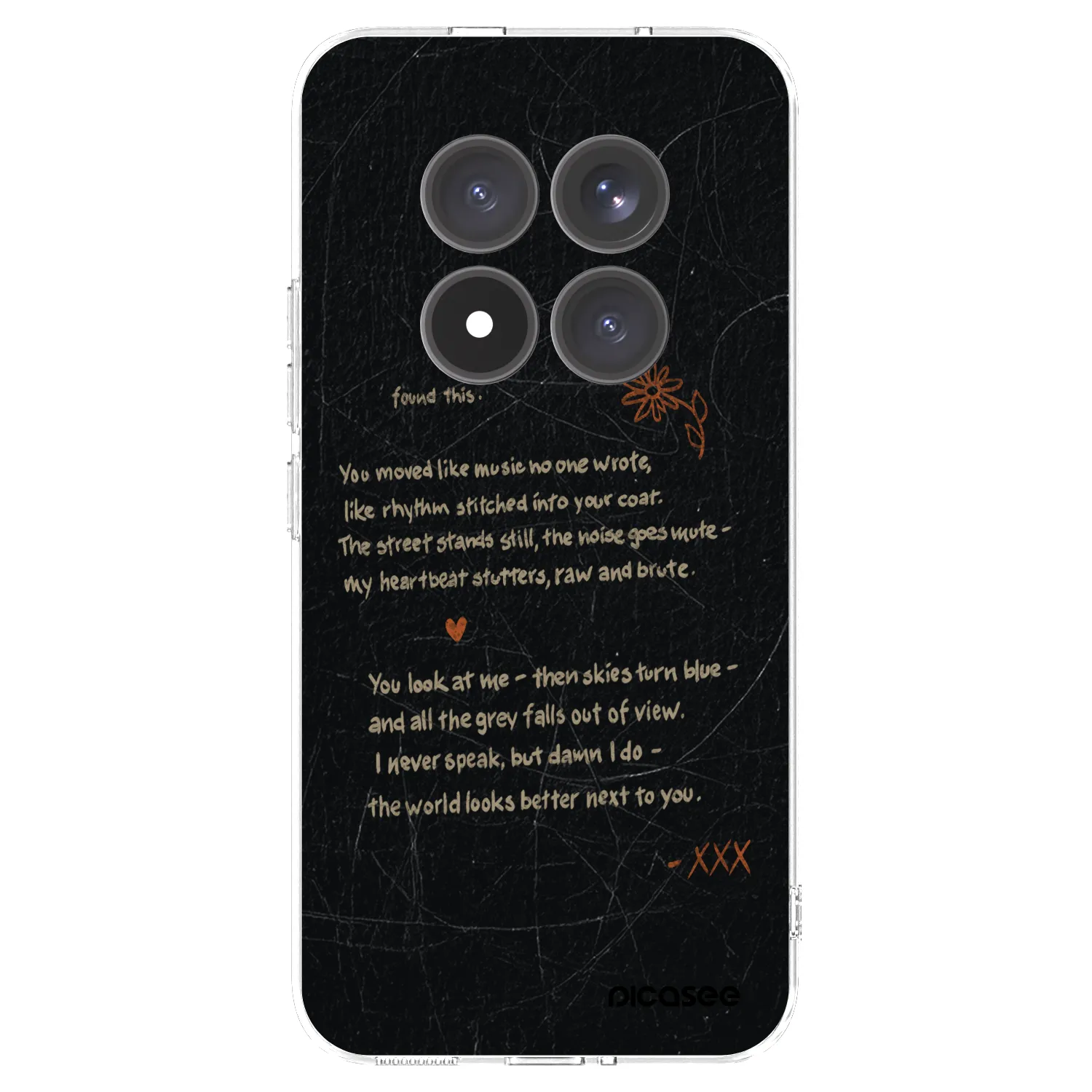 Picasee silikónový prehľadný obal pre Xiaomi Redmi Note 15 Pro+ - POET