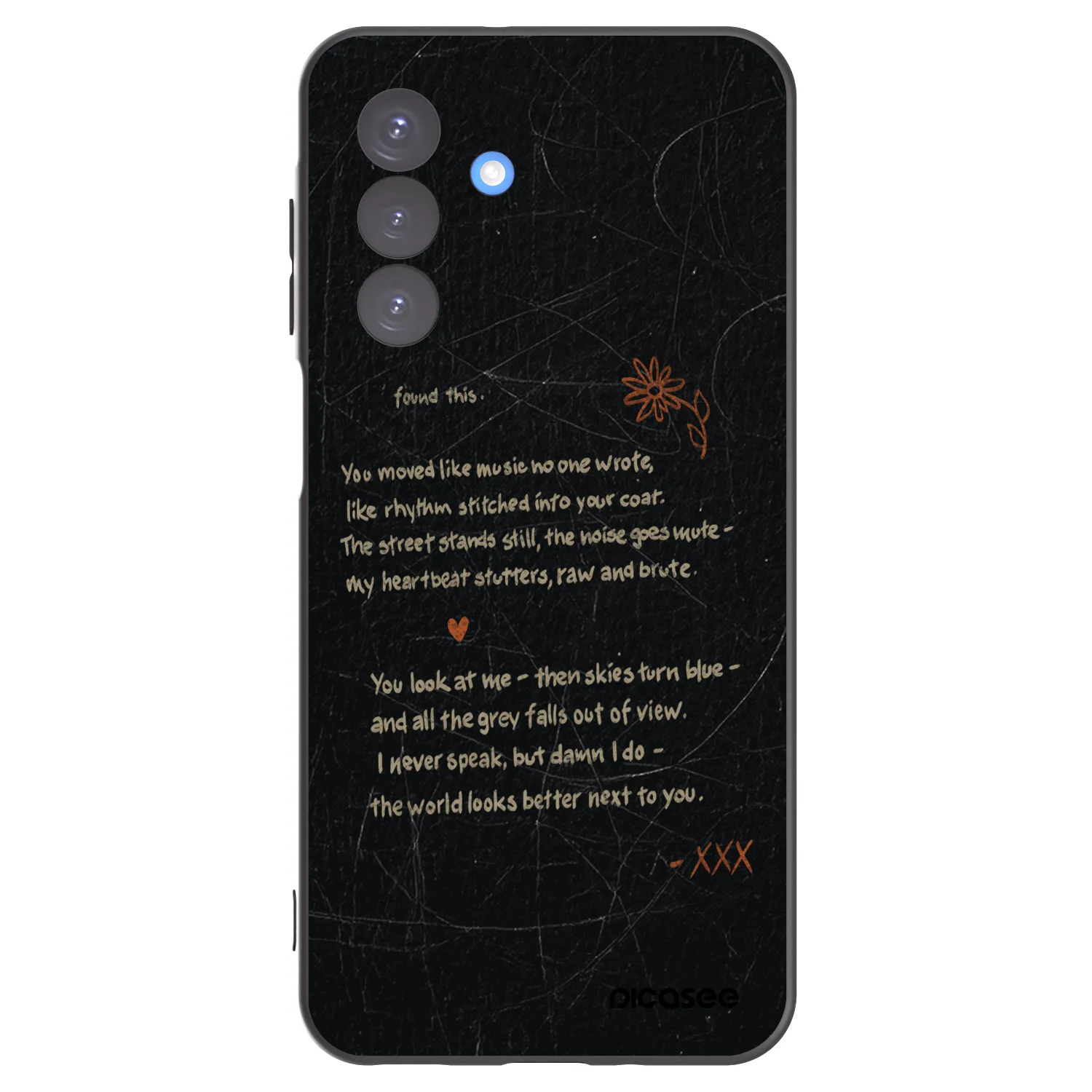 Picasee silikónový čierny obal pre Samsung Galaxy A17 5G - POET