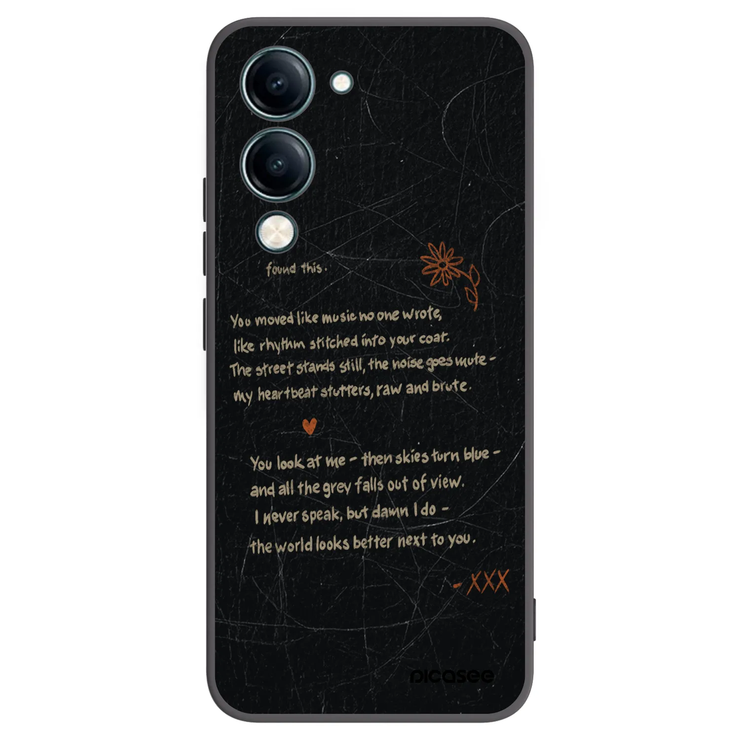 Picasee silikónový čierny obal pre Vivo Y29s 5G - POET