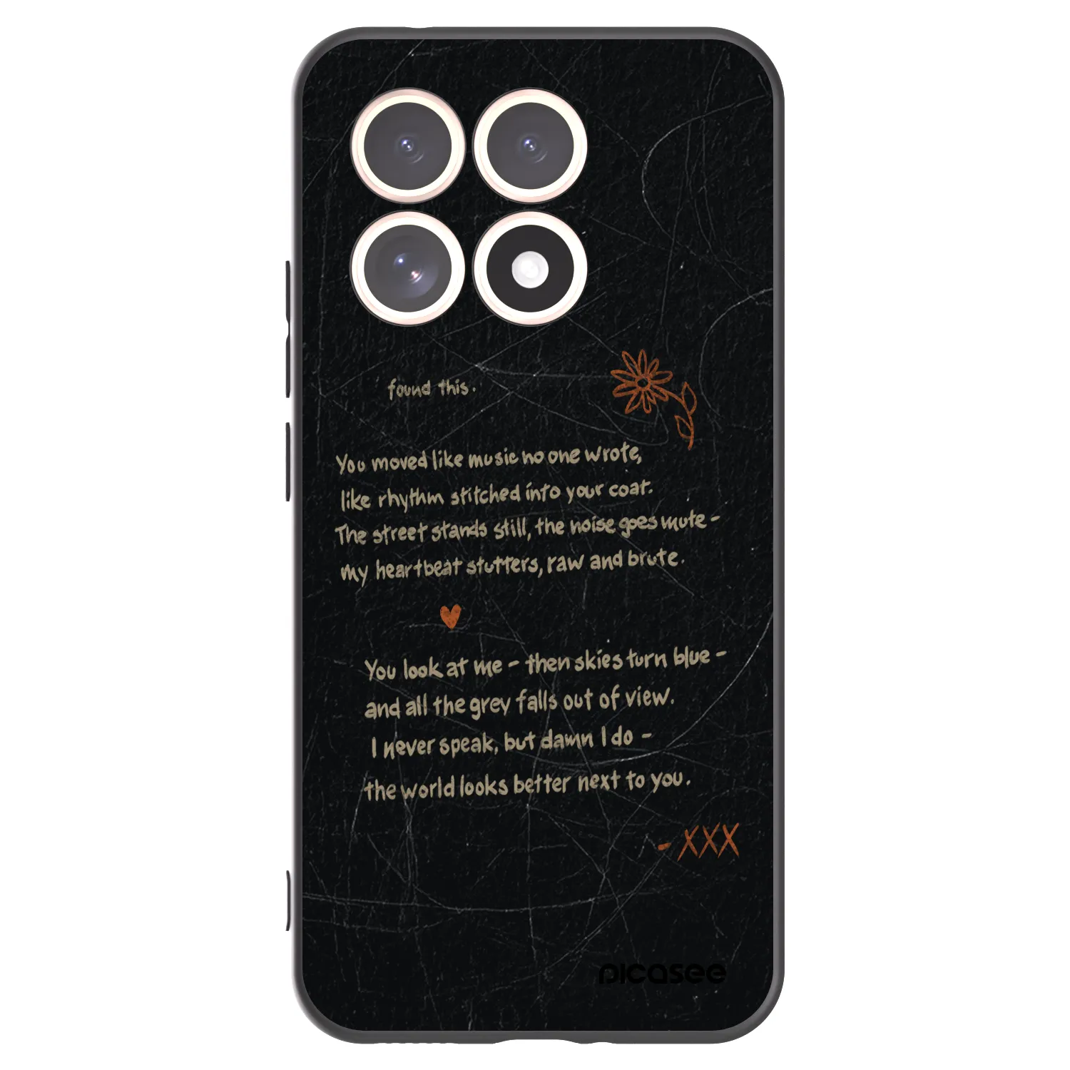 Picasee silikónový čierny obal pre Xiaomi 15T - POET