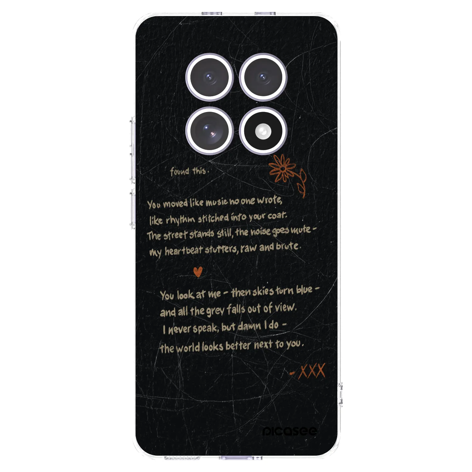 Picasee silikónový prehľadný obal pre Xiaomi Redmi Note 15 - POET