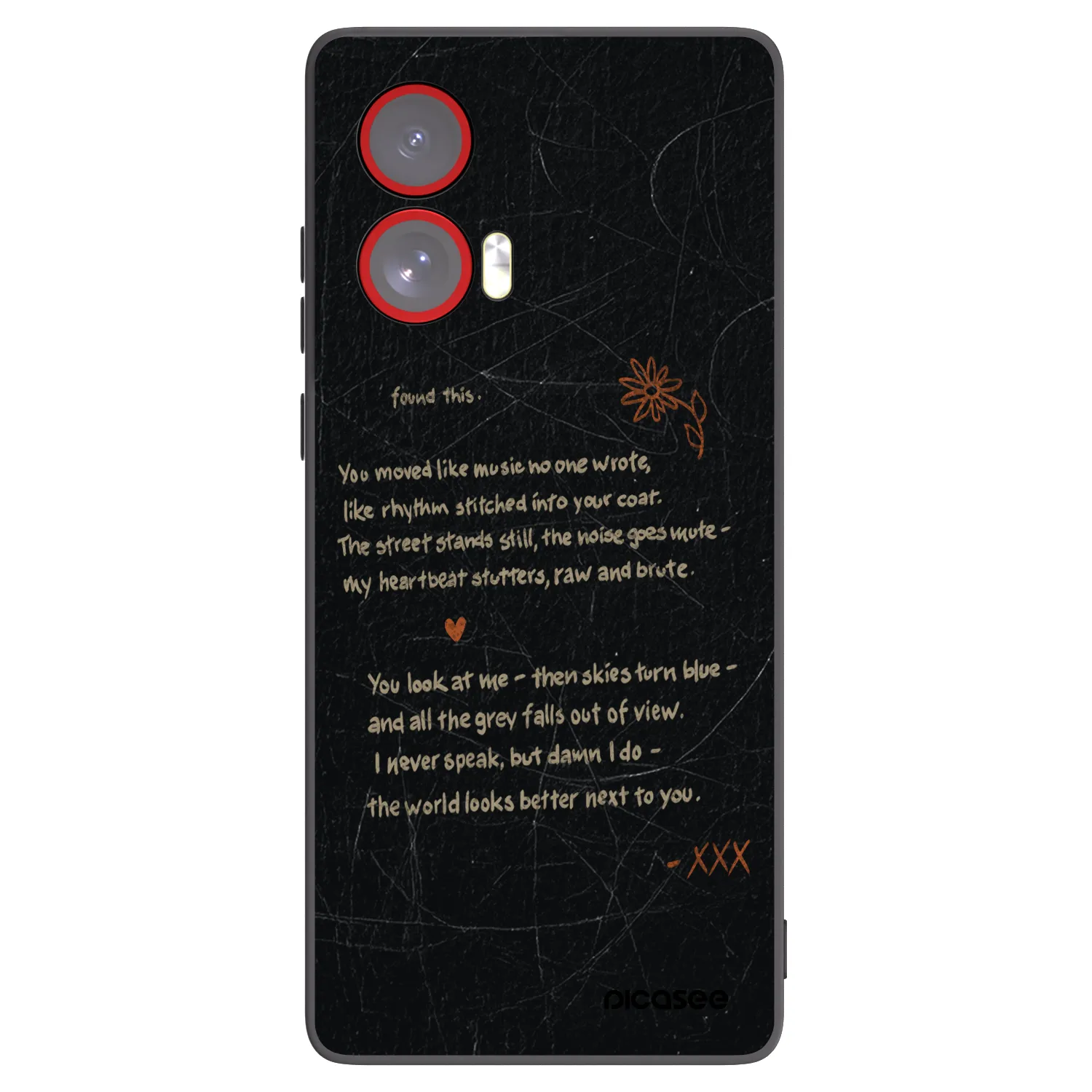 Silikónový čierny obal pre Motorola Edge 50 Fusion - POET