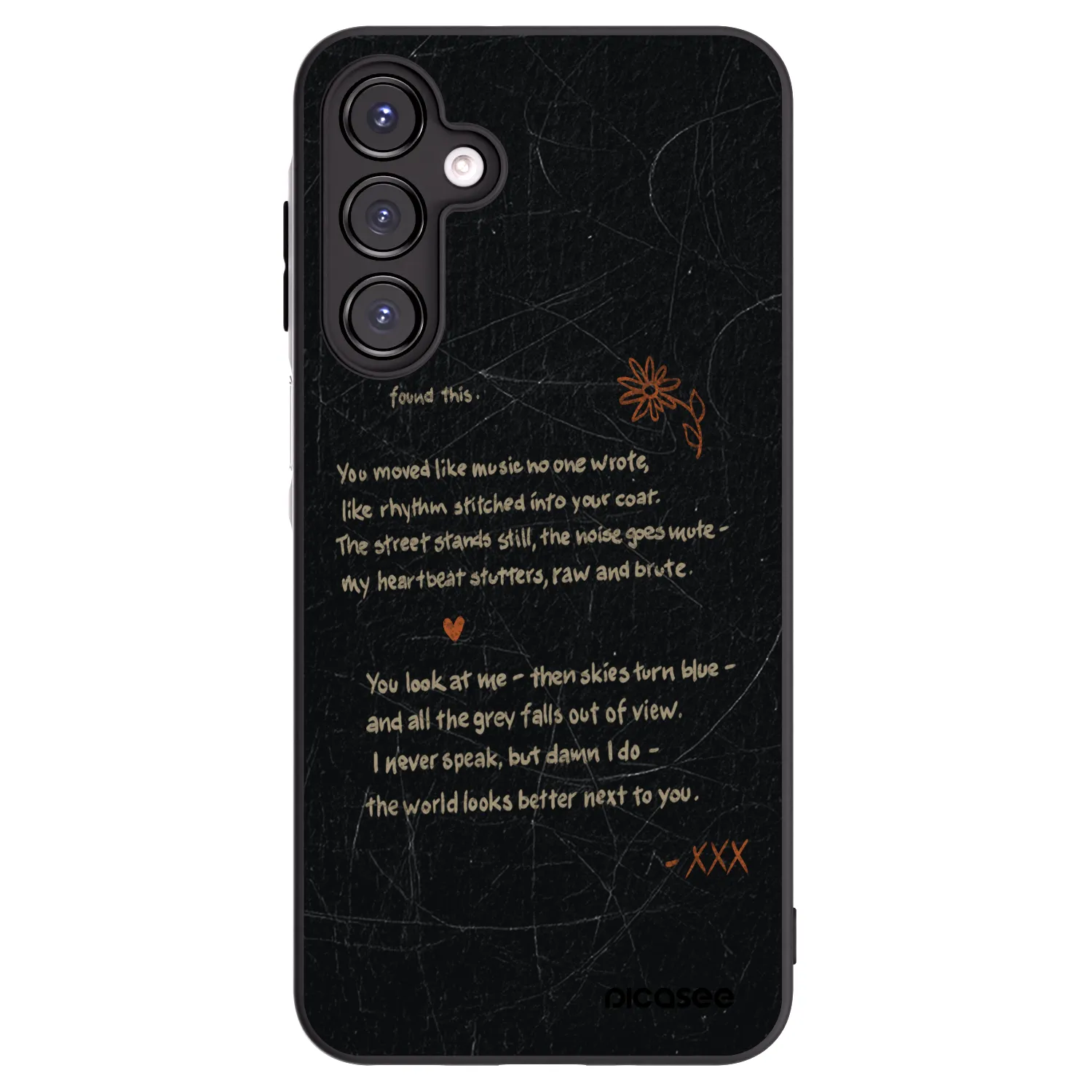 Picasee silikónový čierny obal pre Samsung Galaxy A16 4G - POET