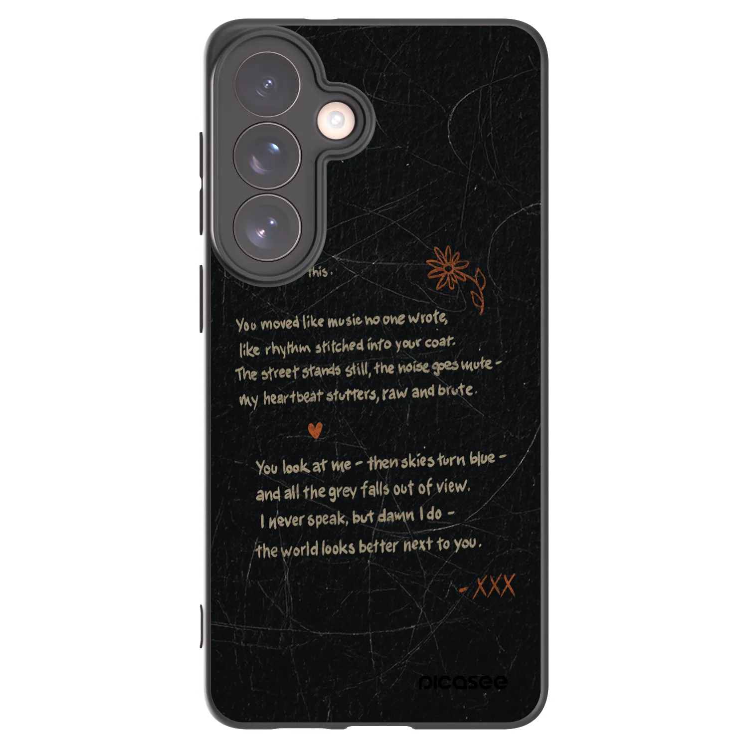 Picasee silikónový čierny obal pre Samsung Galaxy S26+ - POET