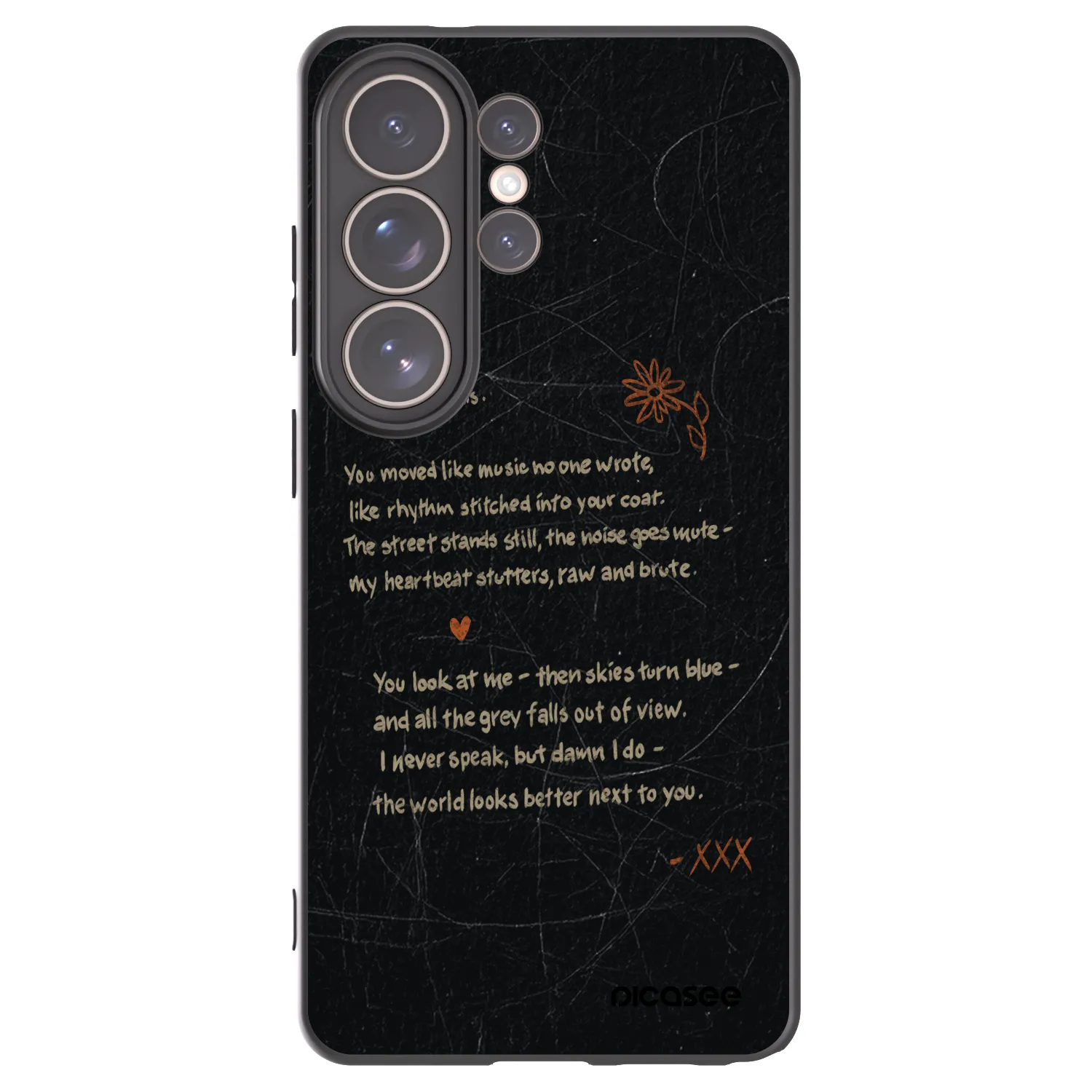 Picasee silikónový čierny obal pre Samsung Galaxy S26 Ultra - POET