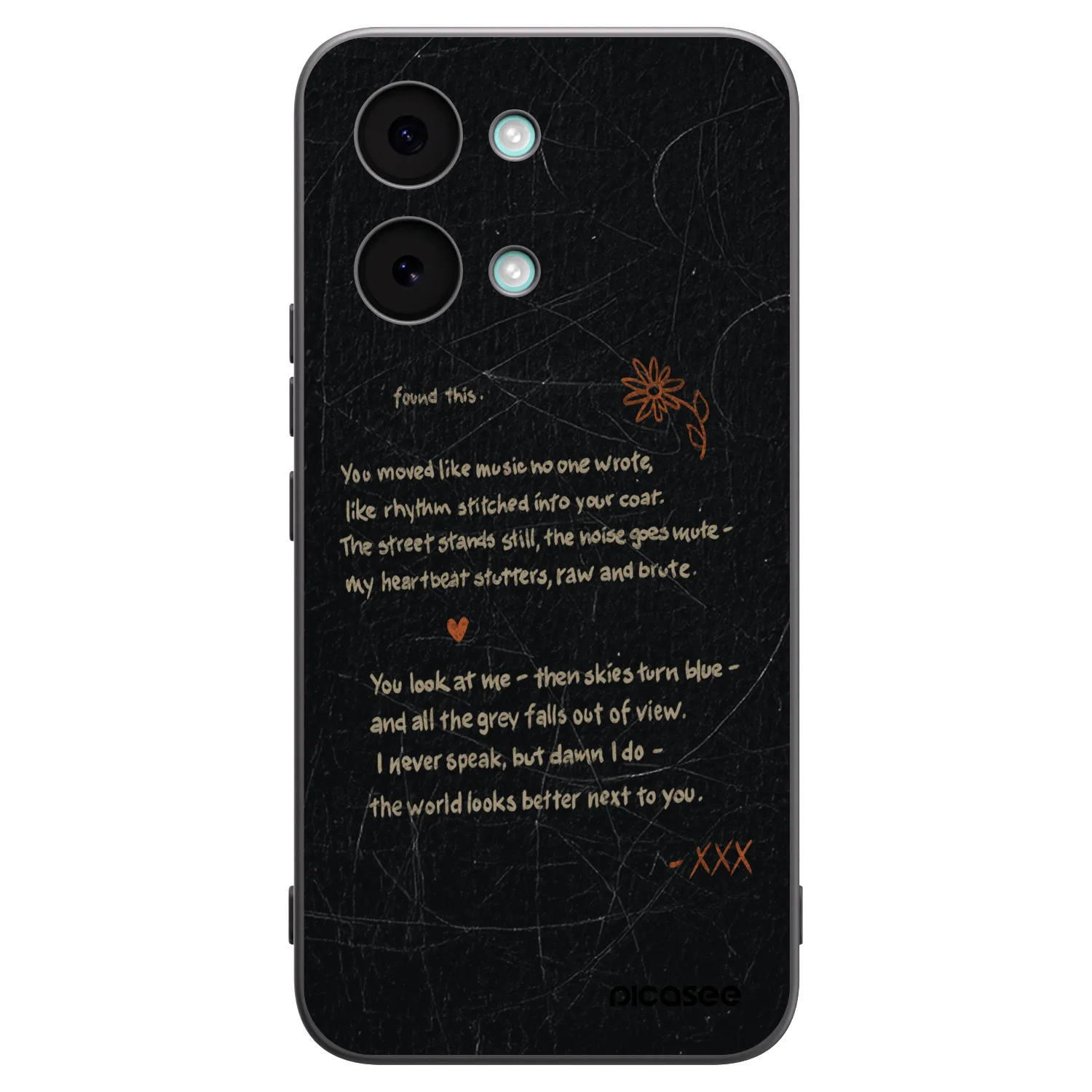 Picasee silikónový čierny obal pre Xiaomi Poco X8 Pro Max - POET