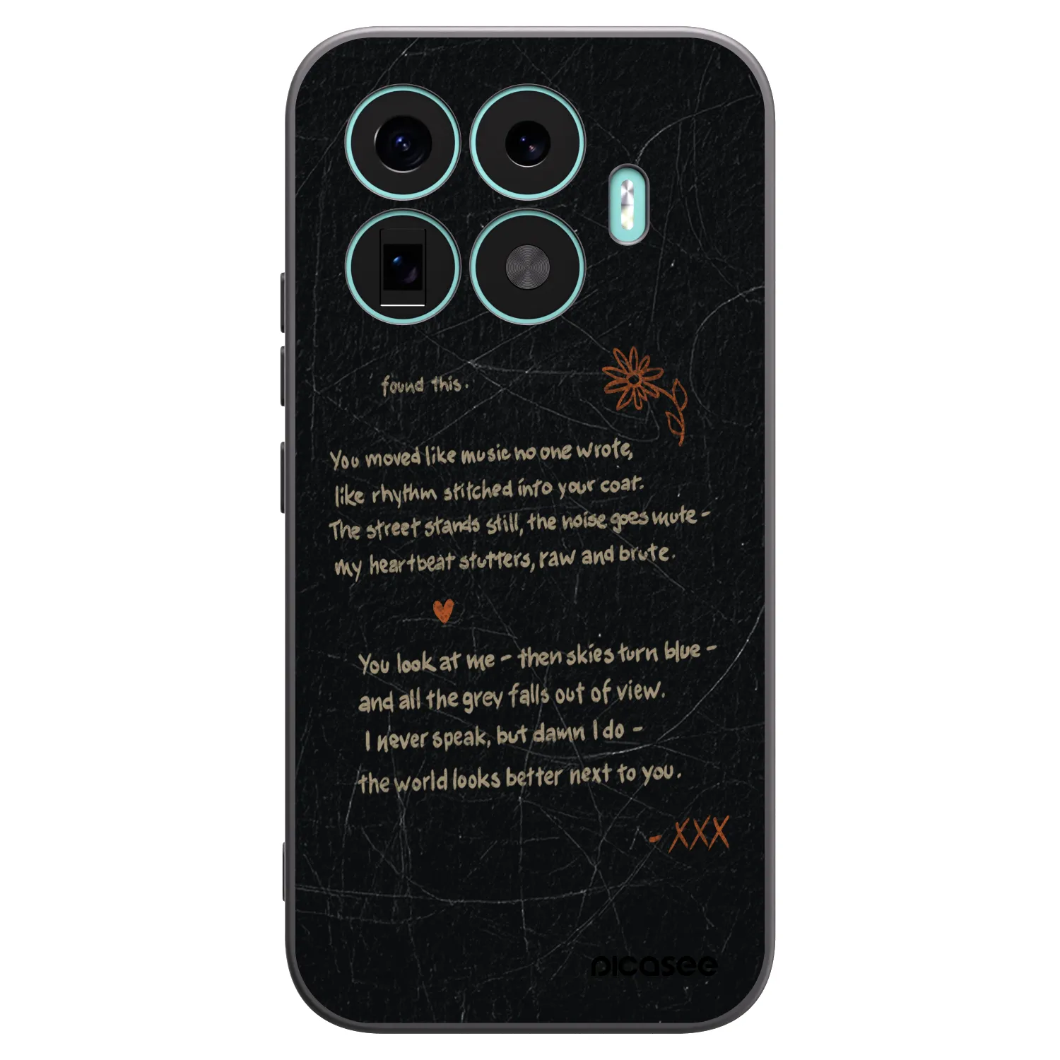 Picasee silikónový čierny obal pre Xiaomi 17T - POET