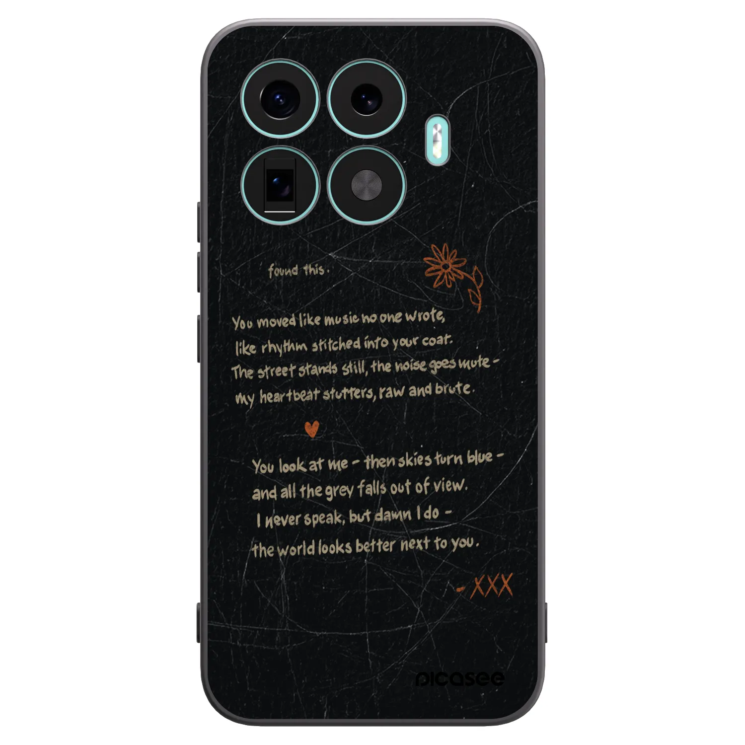 Picasee silikónový čierny obal pre Xiaomi 17T Pro - POET