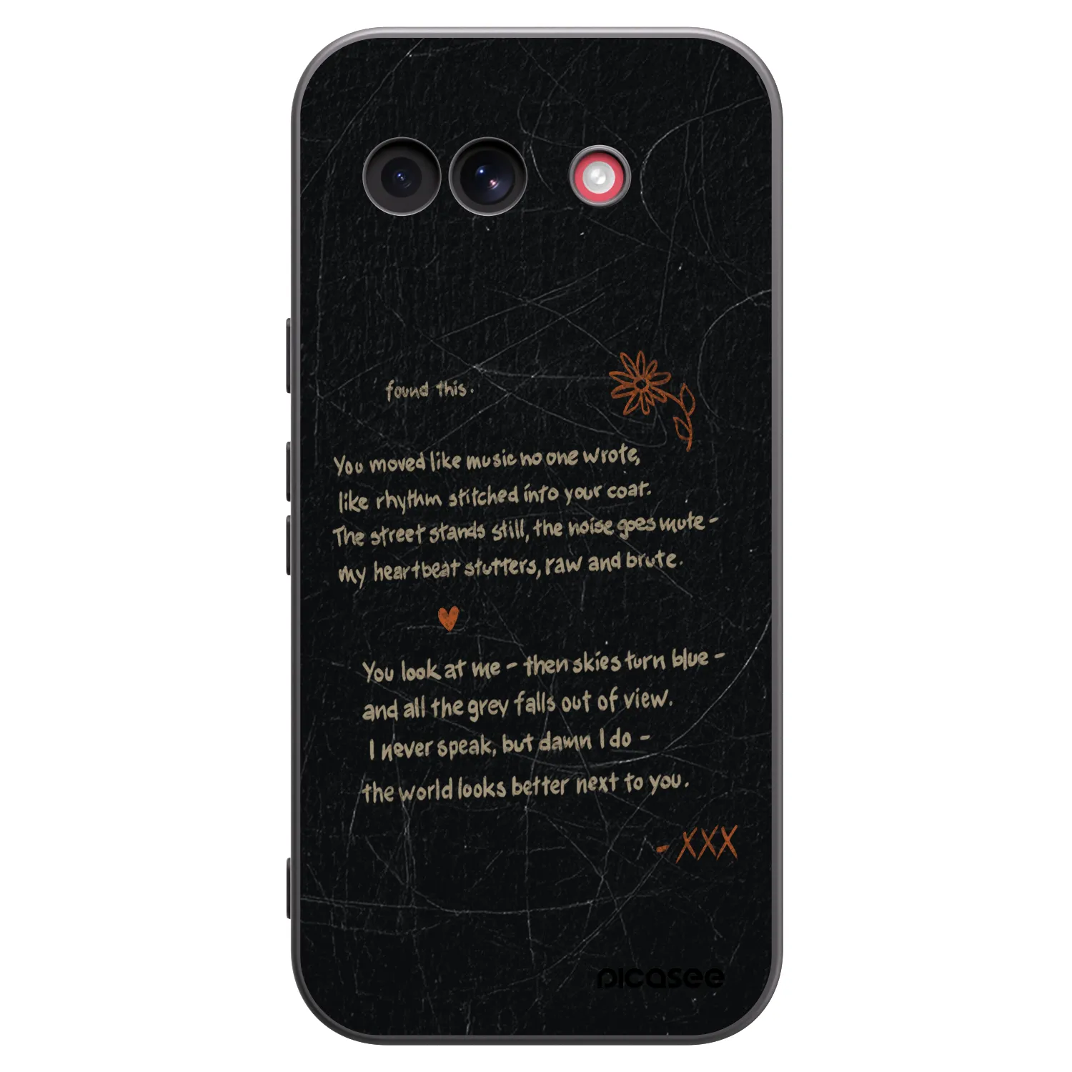 Picasee silikónový čierny obal pre Google Pixel 10a - POET
