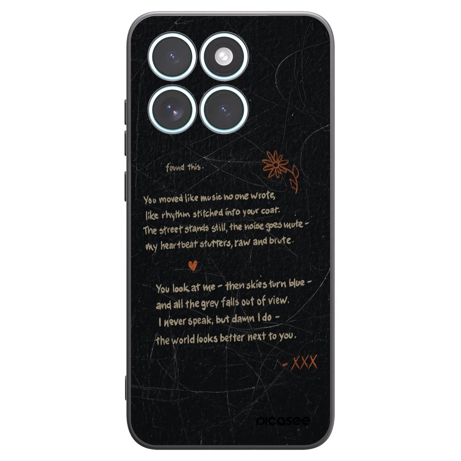 Picasee silikónový čierny obal pre Motorola Edge 70 Fusion - POET