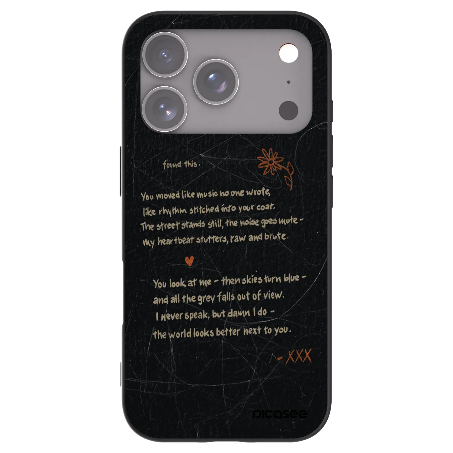 Picasee silikónový čierny obal pre Apple iPhone 18 Pro - POET