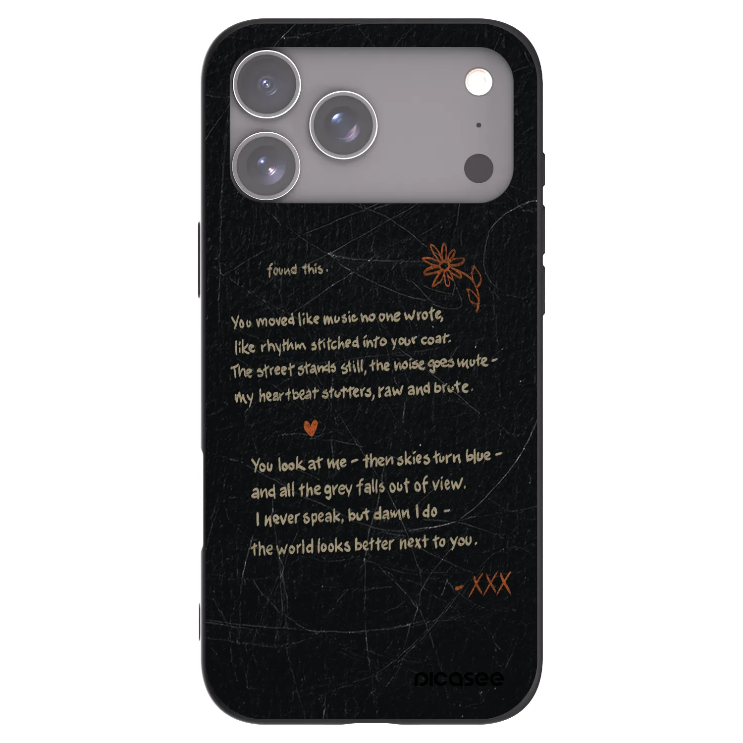 Picasee silikónový čierny obal pre Apple iPhone 18 Pro Max - POET