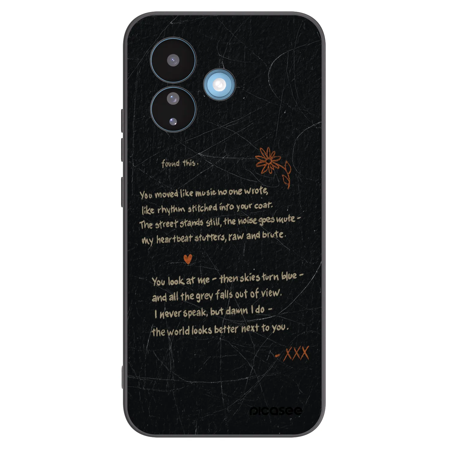 Picasee silikónový čierny obal pre Xiaomi Redmi Note 17 Pro 5G - POET