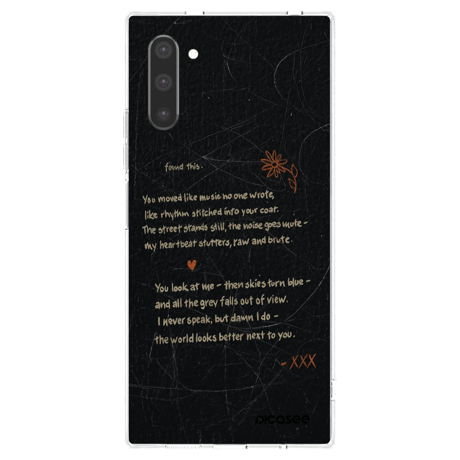 Picasee silikónový prehľadný obal pre Samsung Galaxy Note 10 N970F - POET