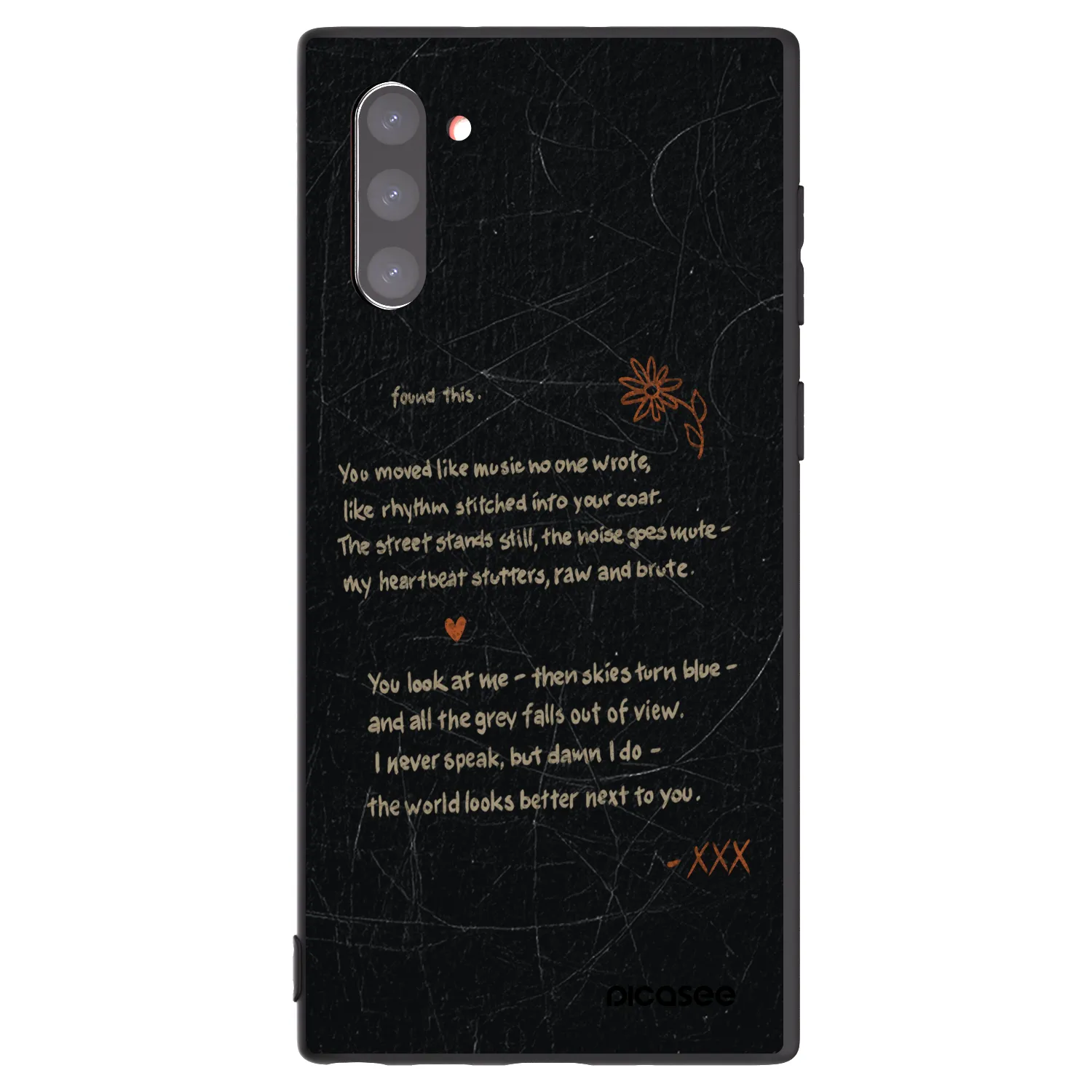 Picasee silikónový čierny obal pre Samsung Galaxy Note 10 N970F - POET