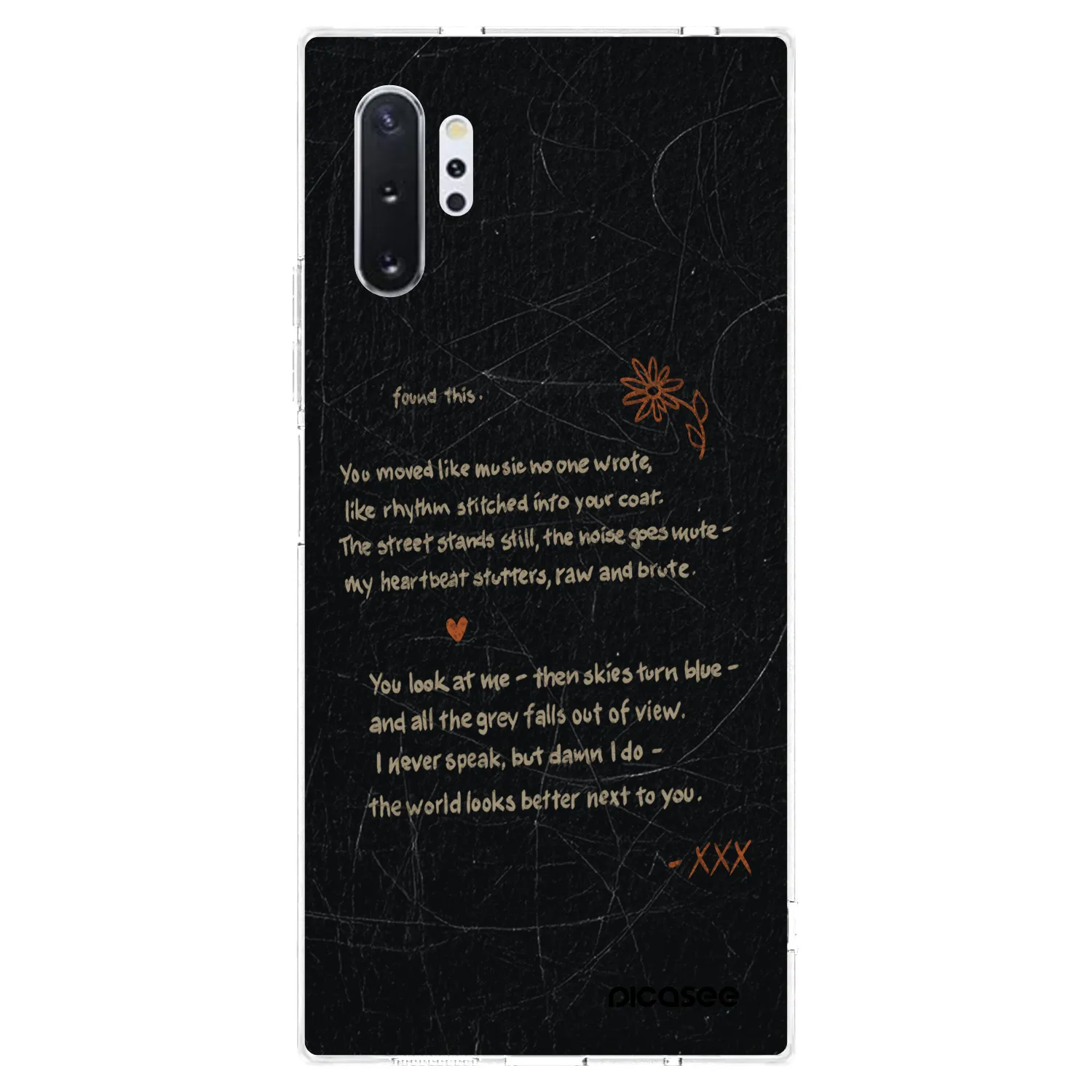 Picasee silikónový prehľadný obal pre Samsung Galaxy Note 10+ N975F - POET