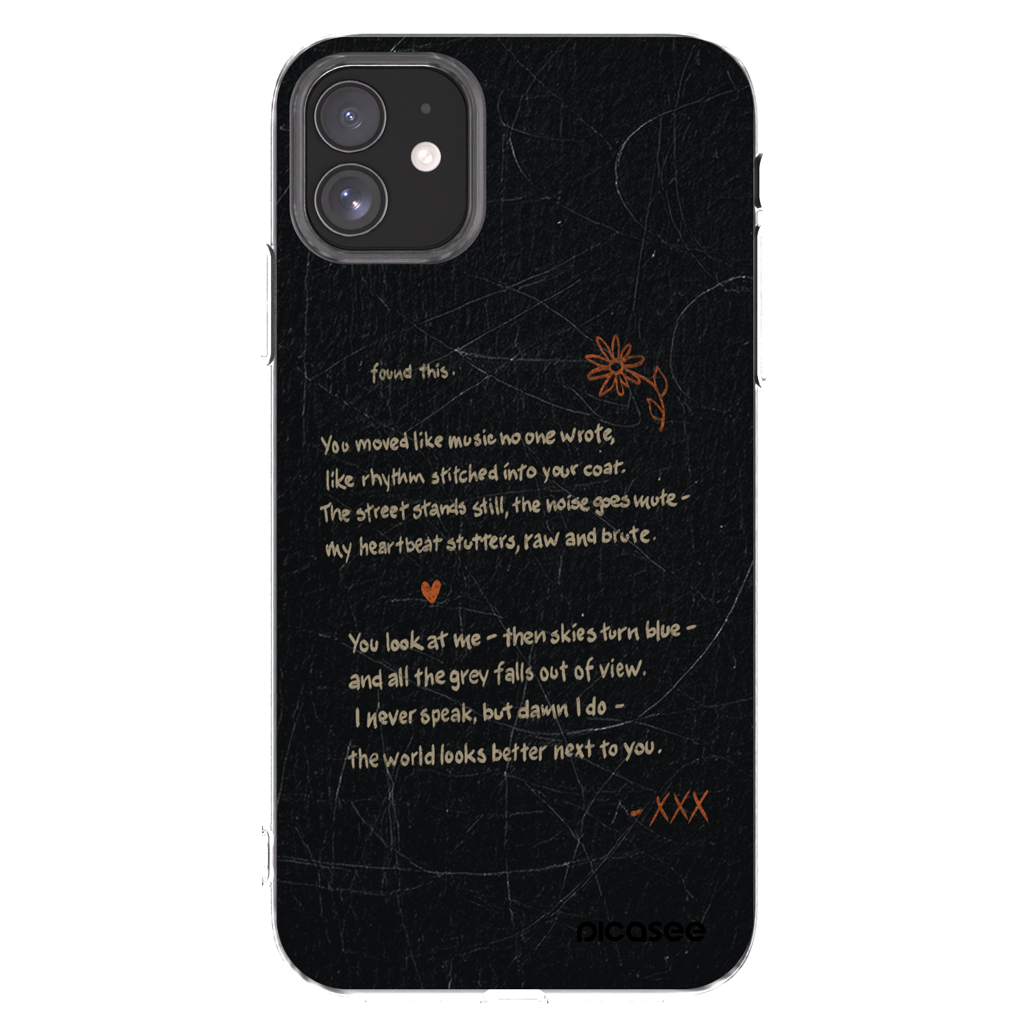 Picasee silikónový prehľadný obal pre Apple iPhone 11 - POET